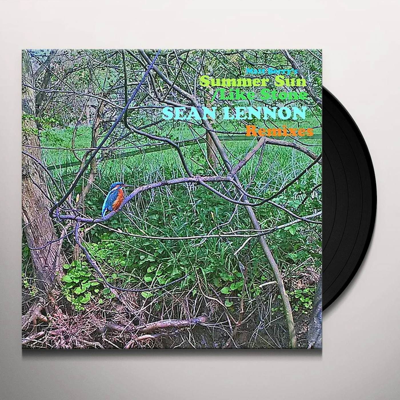 Matt Berry SUMMER SUN / LIKE STONE (SEAN ONO LENNON REMIXES) Vinyl Record