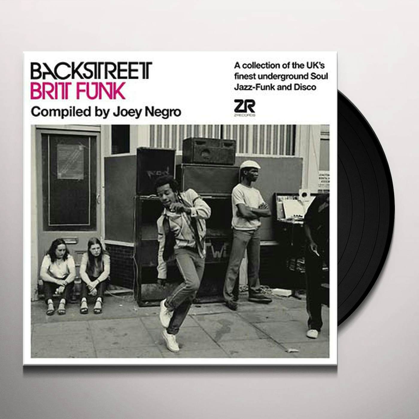 Joey Negro BACKSTREET BRIT FUNK 1 Vinyl Record