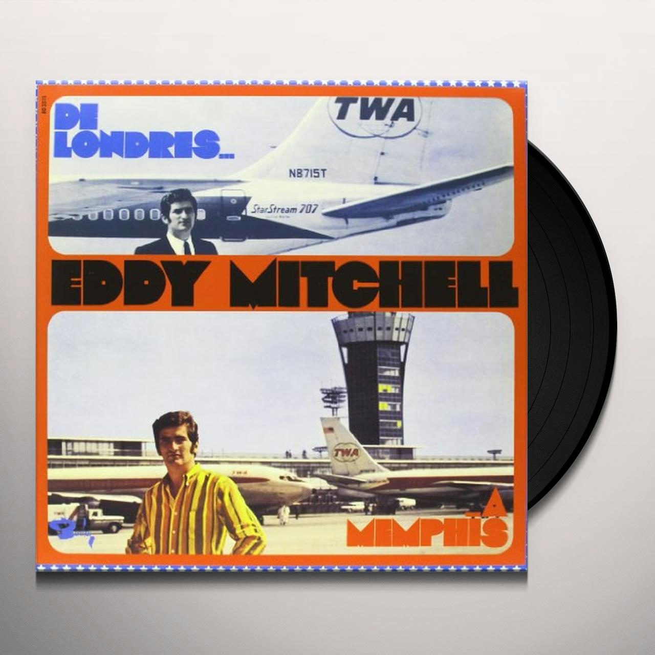 Eddy Mitchell De Londres A Memphis Vinyl Record