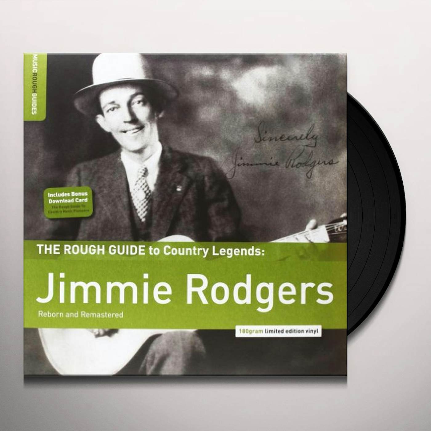 Rough Guide To Jimmie Rodgers Vinyl Record