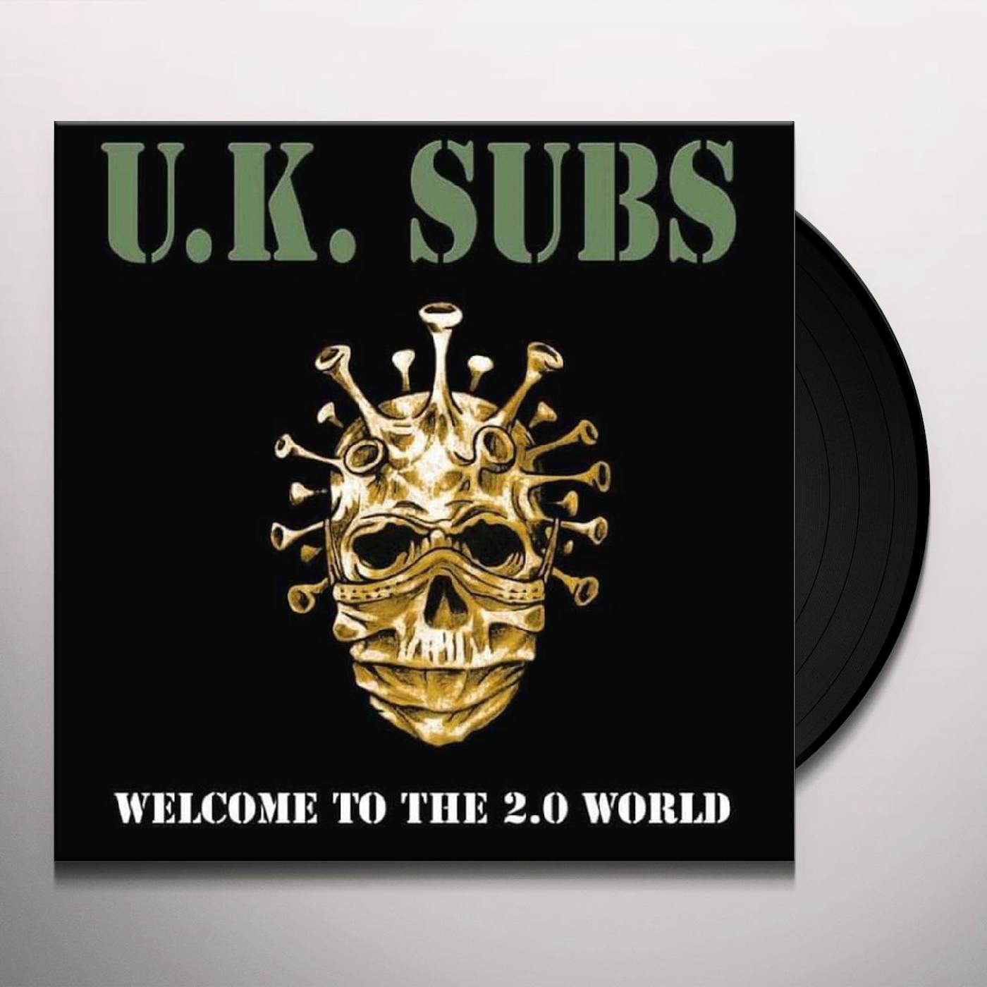 U.K. Subs WELCOME TO THE 2.0 WORLD Vinyl Record