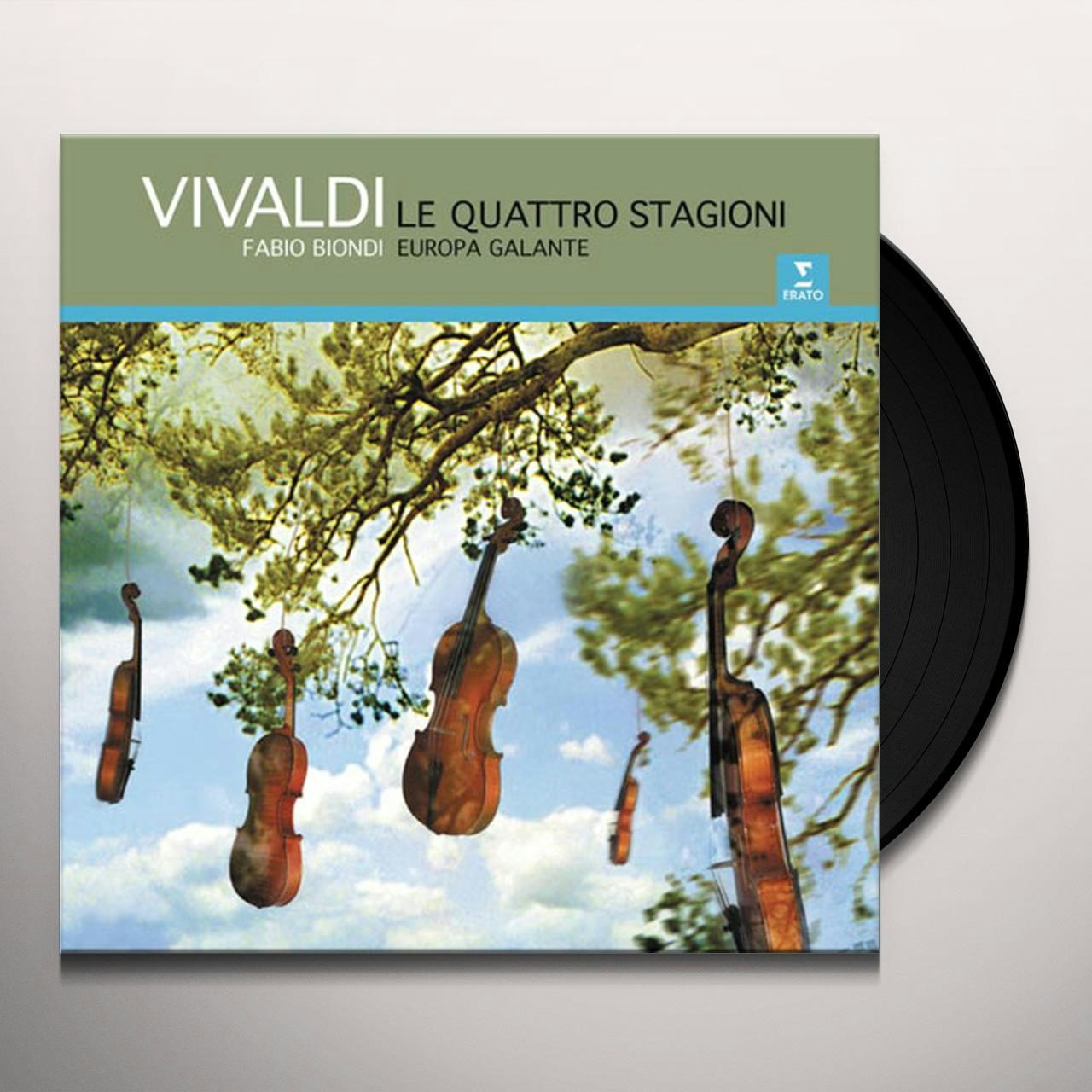 Fabio Biondi VIVALDI THE FOUR SEASONS Vinyl Record