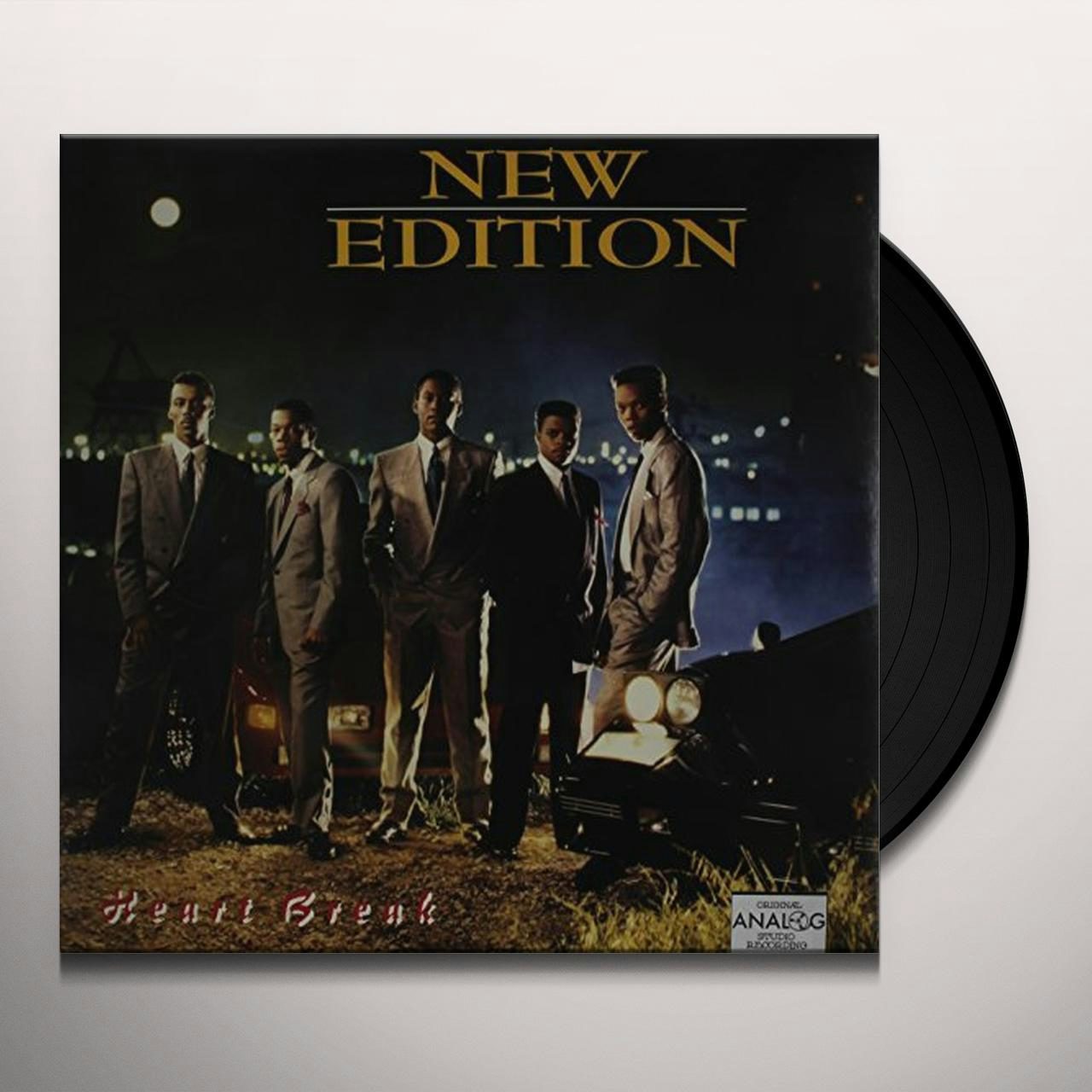 New Edition HEARTBREAK Vinyl Record