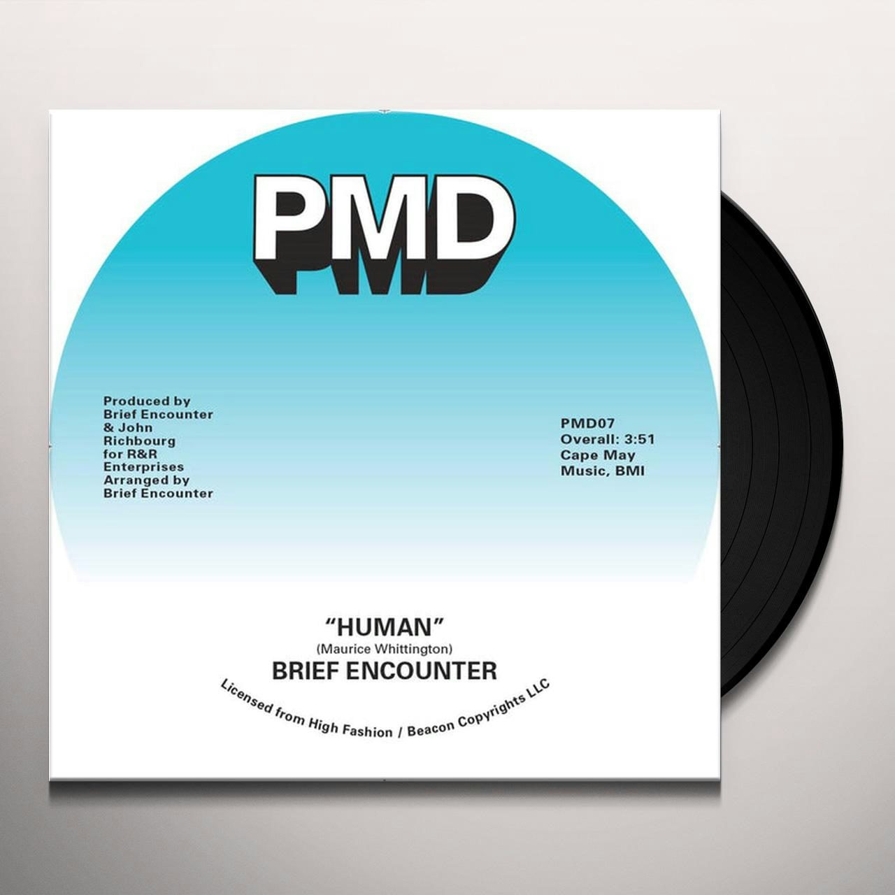 The Brief Encounter Human / Total Satisfaction Vinyl Record