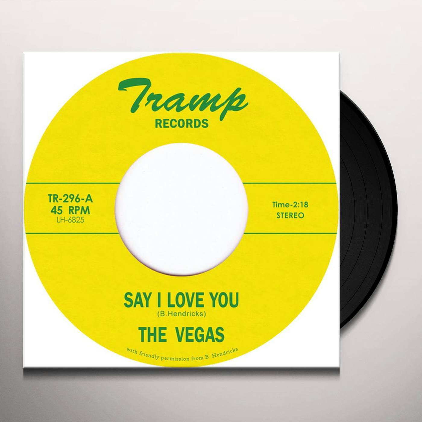 Vegas Say I Love You Vinyl Record