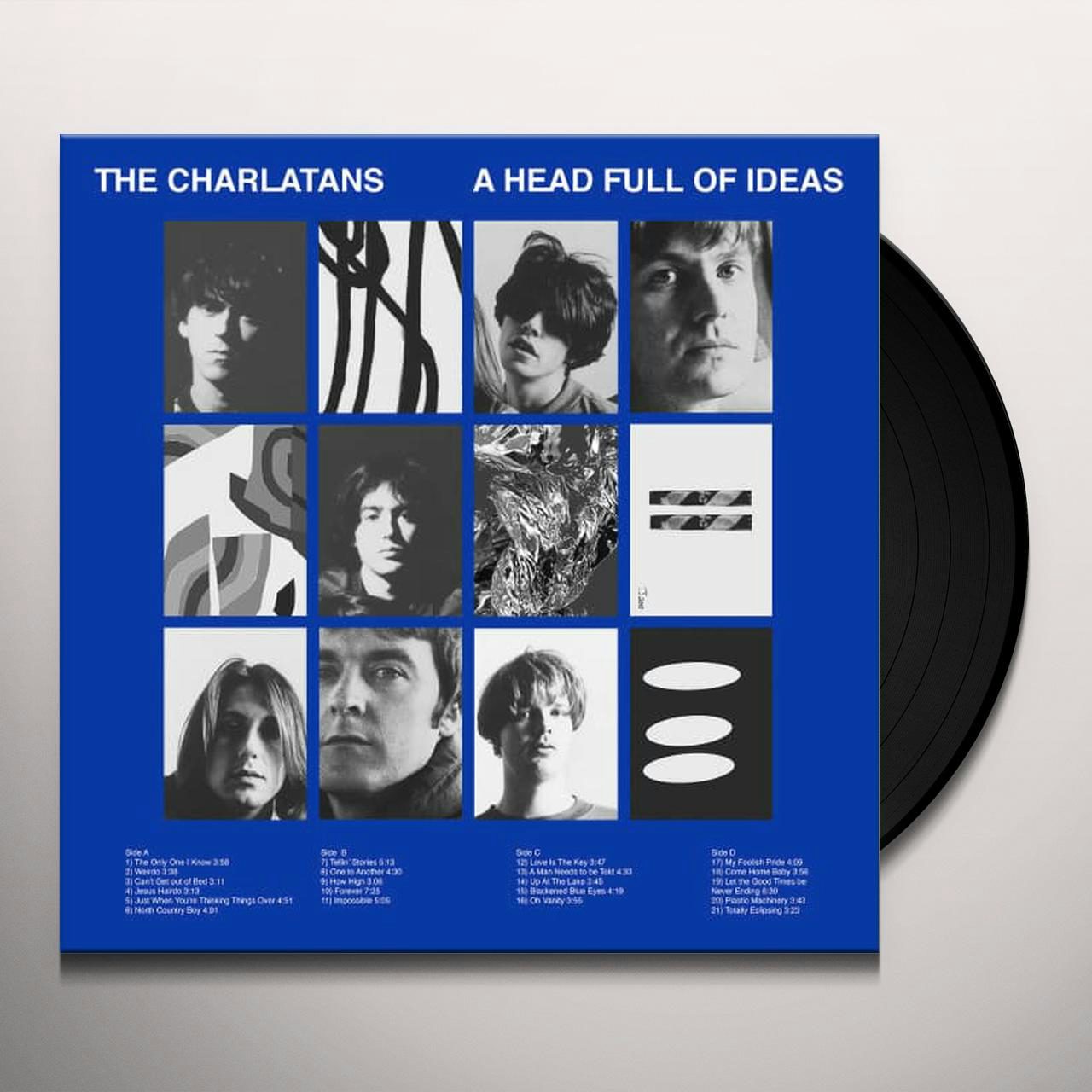 Charlatans UK HEAD FULL OF IDEAS (2LP) Vinyl Record