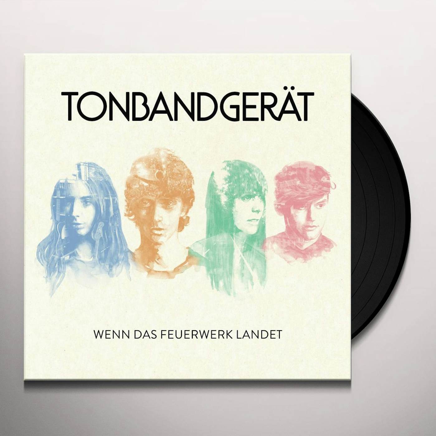 Tonbandgerät Wenn das Feuerwerk landet Vinyl Record