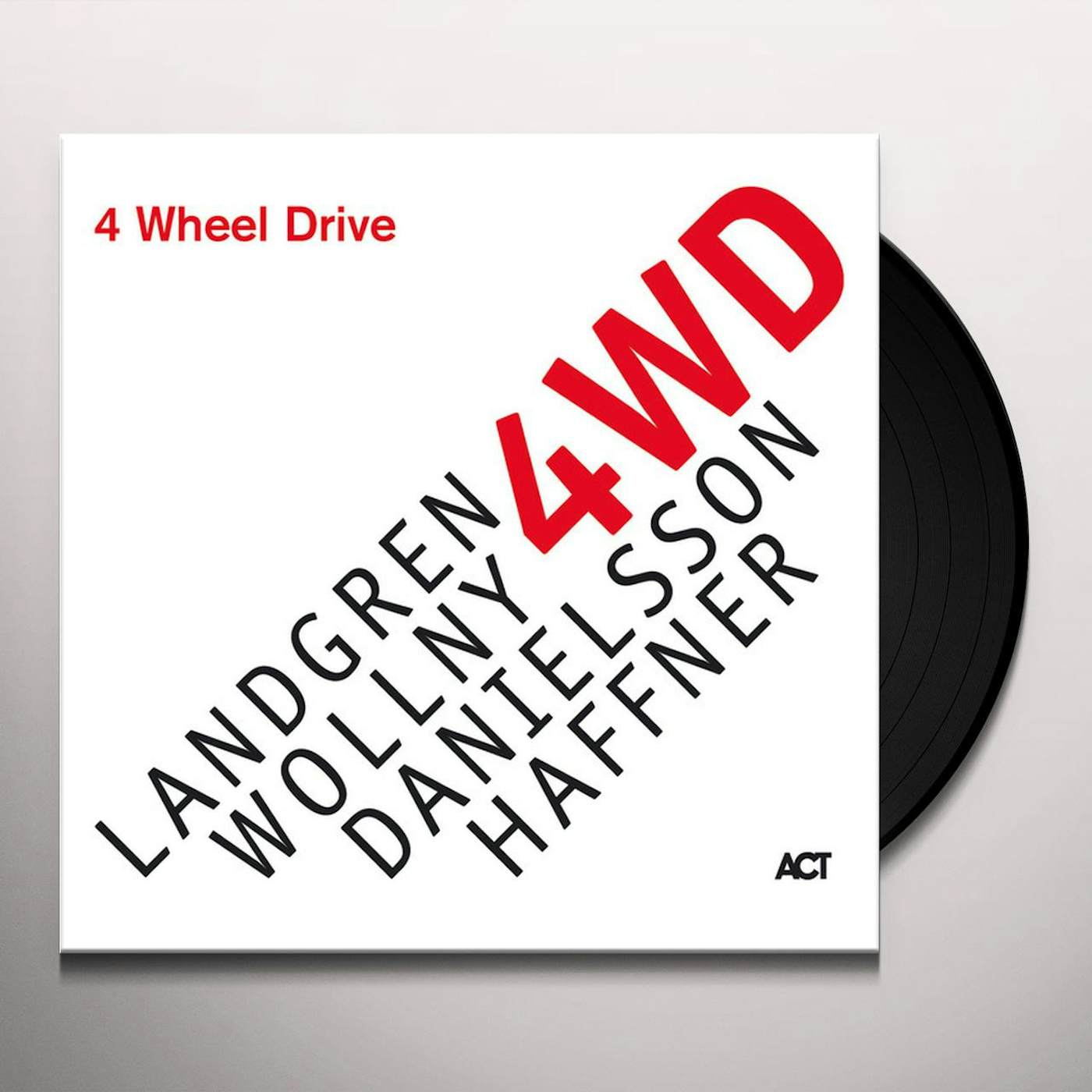 Michael Wollny / Nils Landgren / Wolfgang Haffner FOUR WHEEL DRIVE Vinyl Record