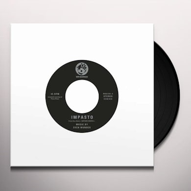 Sven Wunder IMPASTO / PRUSSIAN BLUE Vinyl Record