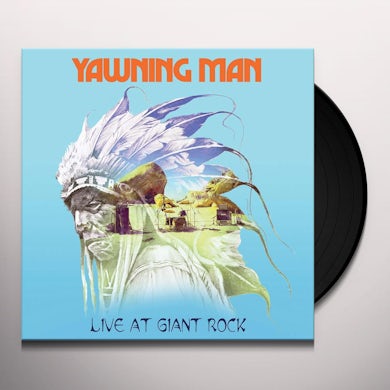 Yawning Man Live At Giant Rock (White And Blue Vinyl Vinyl Record