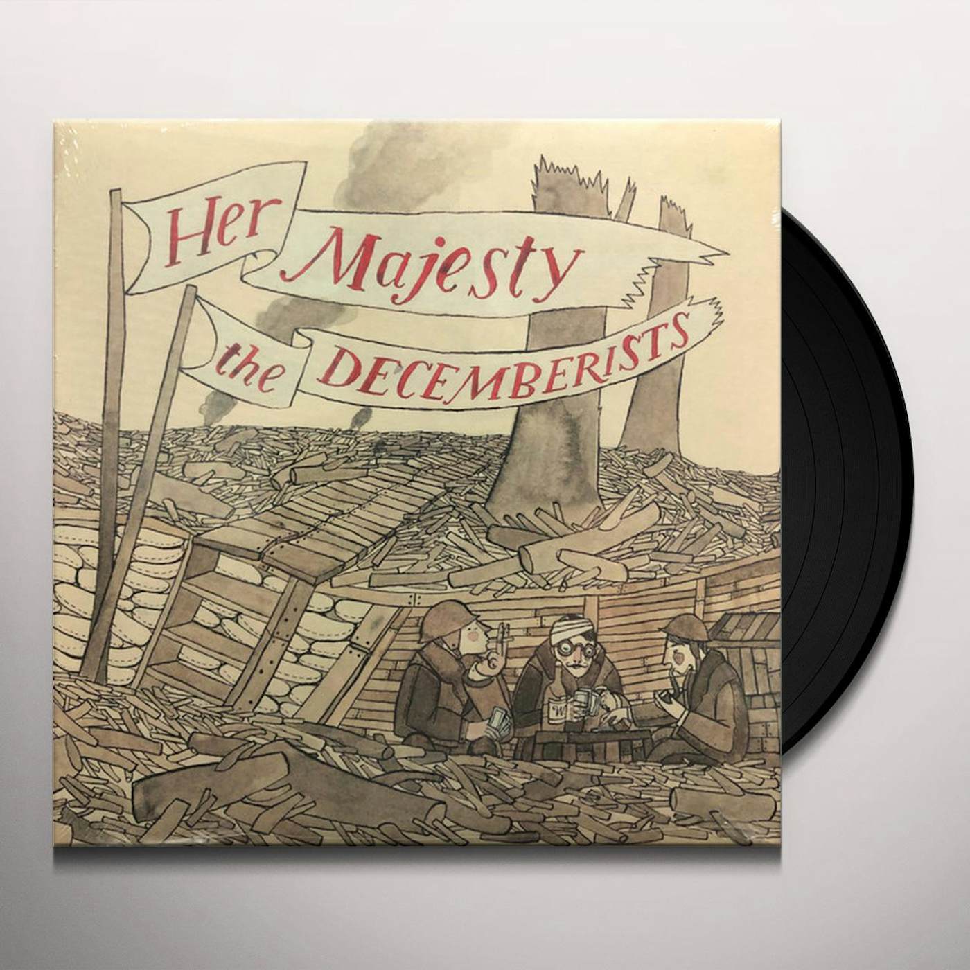 HER MAJESTY THE DECEMBERISTS (DL CARD) Vinyl Record