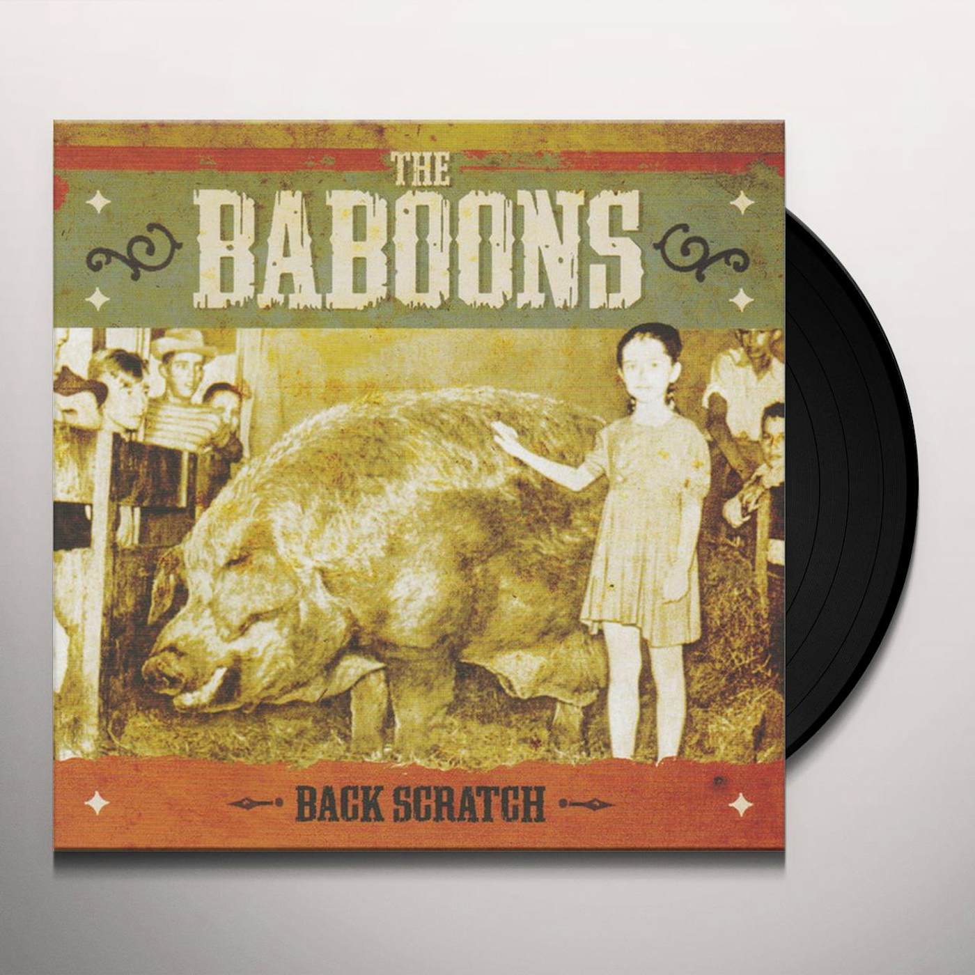 The Baboons Back Scratch Vinyl Record