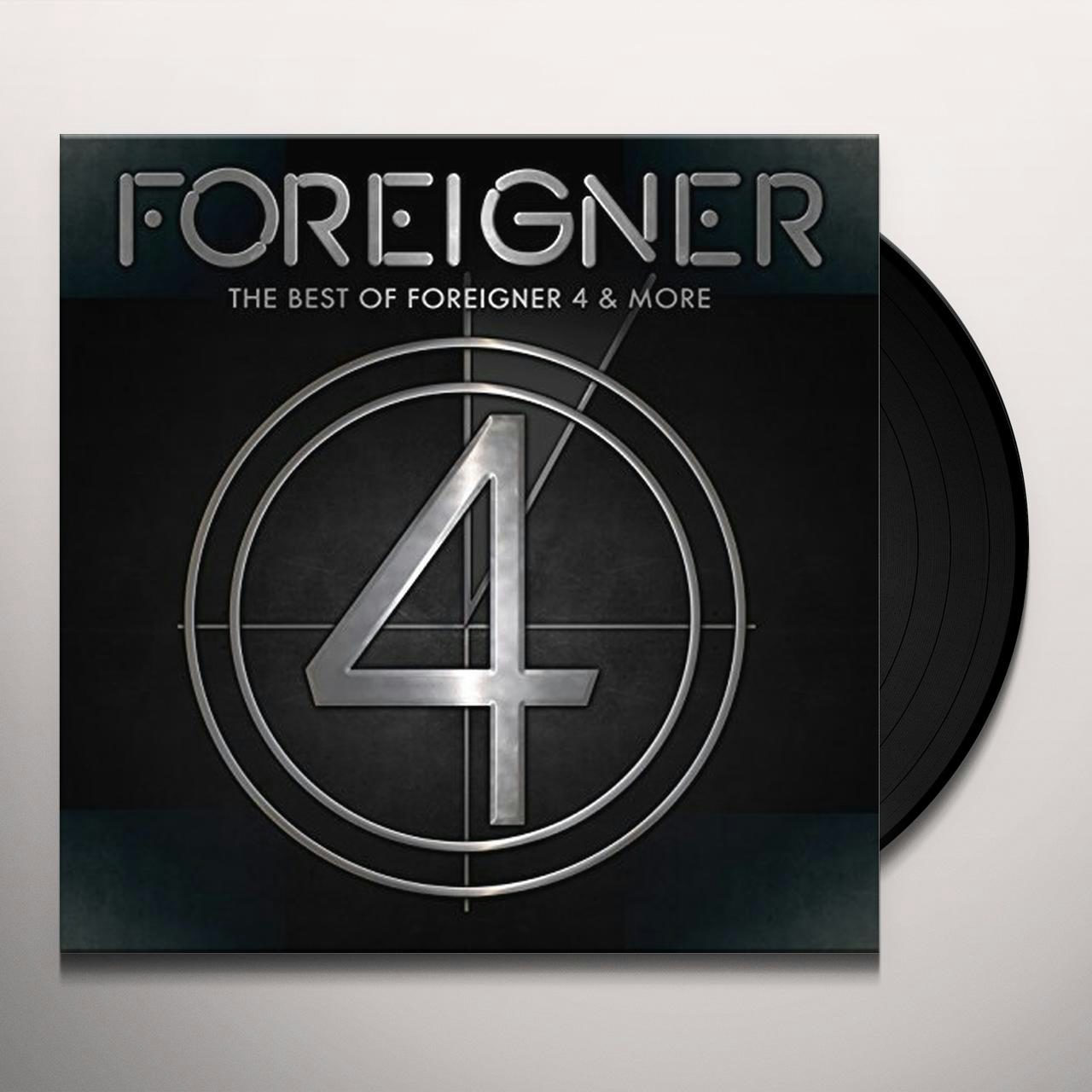 Foreigner BEST OF 4 AND MORE Vinyl Record - Black Vinyl, Gatefold