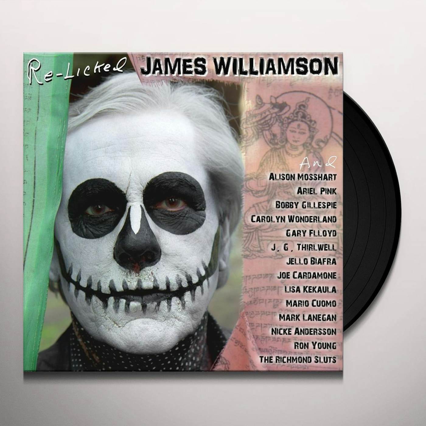 James Williamson Re-Licked Vinyl Record