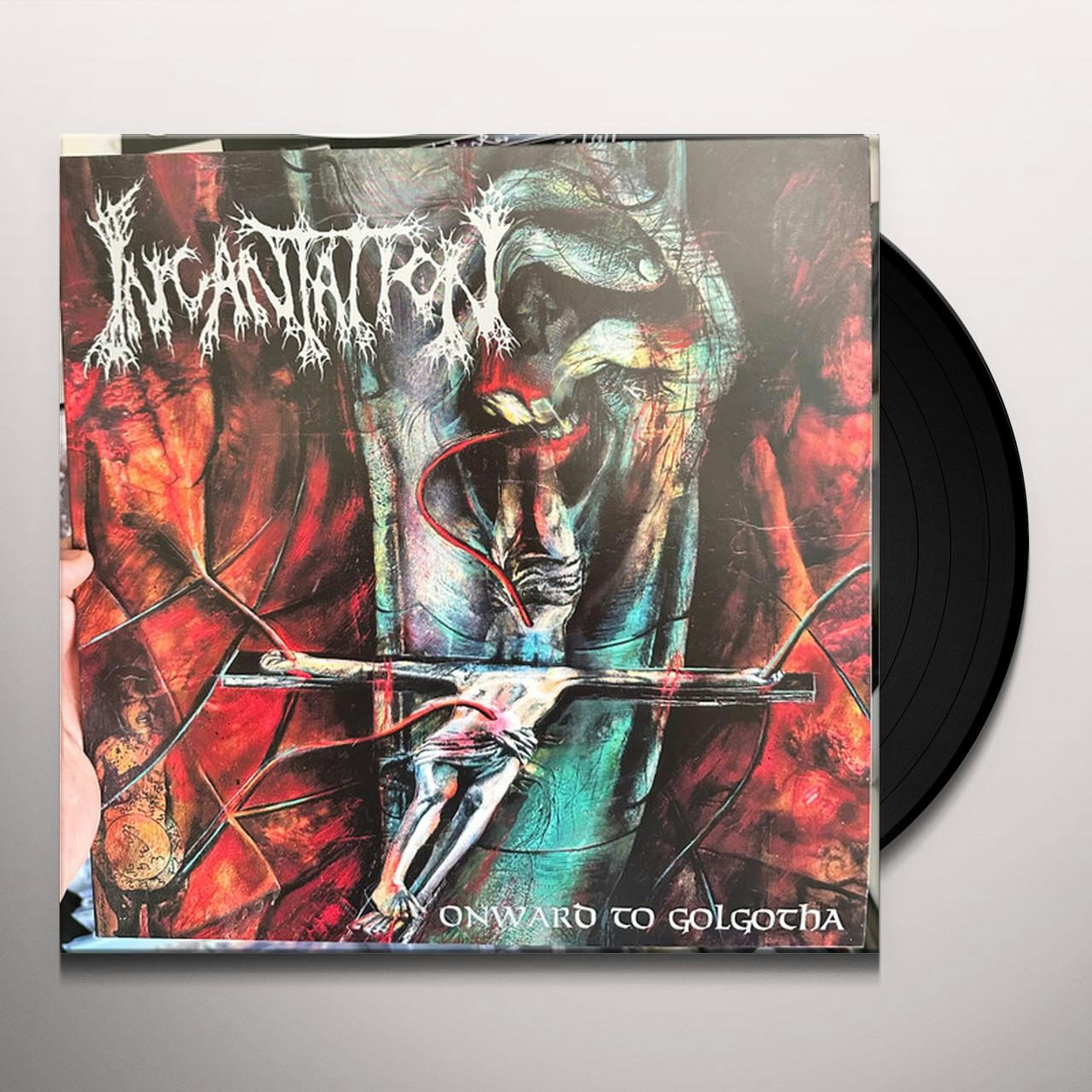 Incantation ONWARD TO GOLGOTHA Vinyl Record