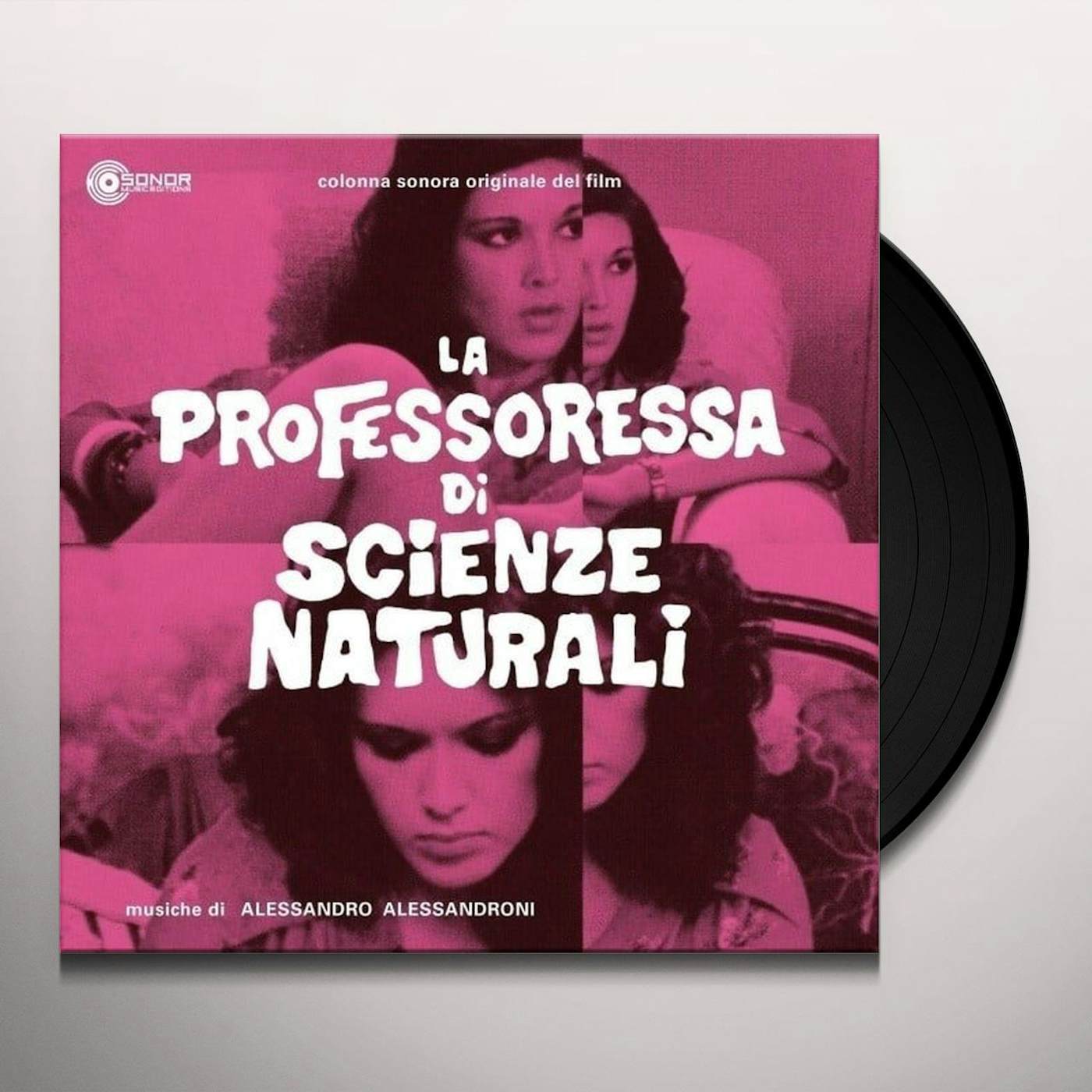 Alessandro Alessandroni LA PROFESSORESSA DI SCIENZE NATURALI / Original Soundtrack Vinyl Record