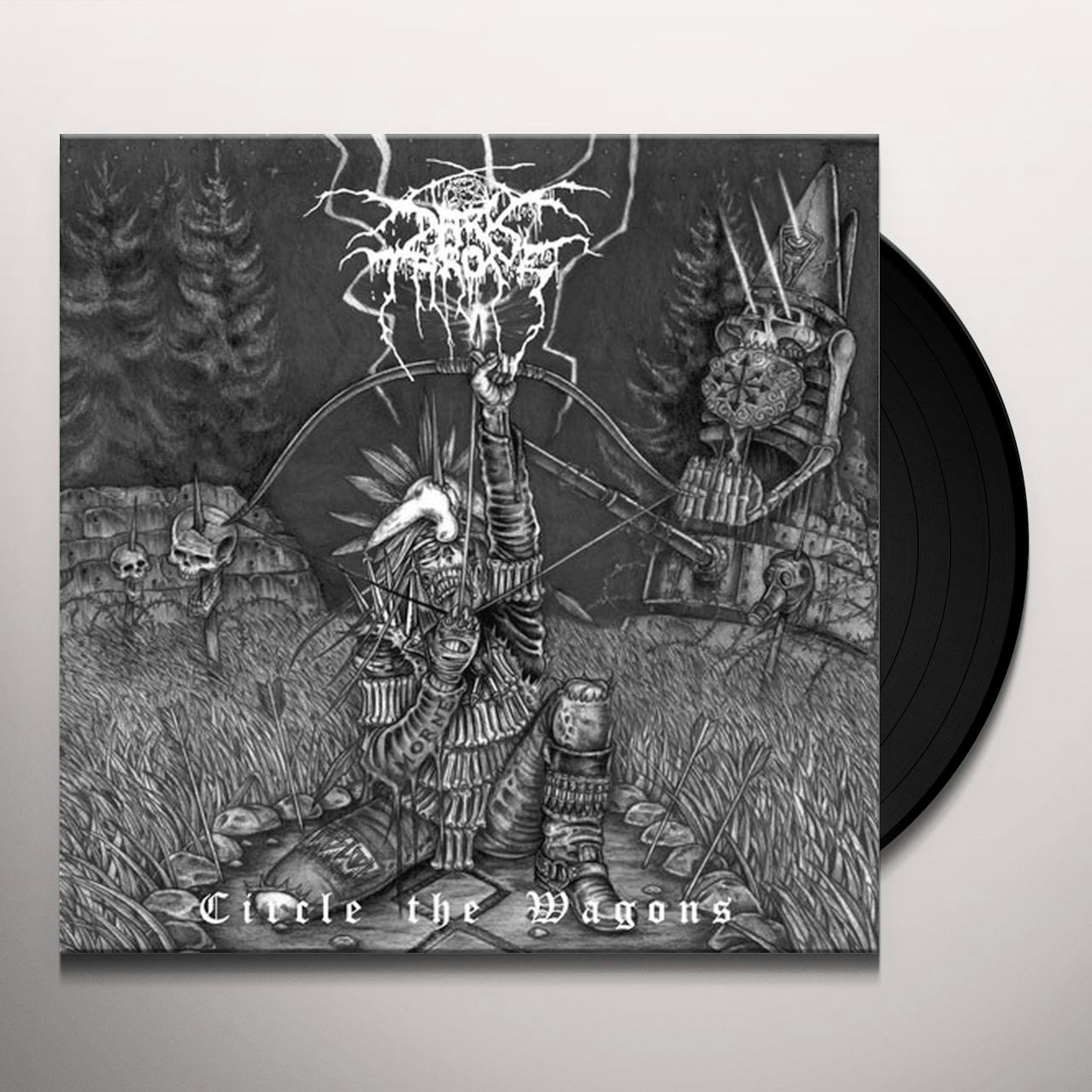 Darkthrone CIRCLE THE WAGONS Vinyl Record