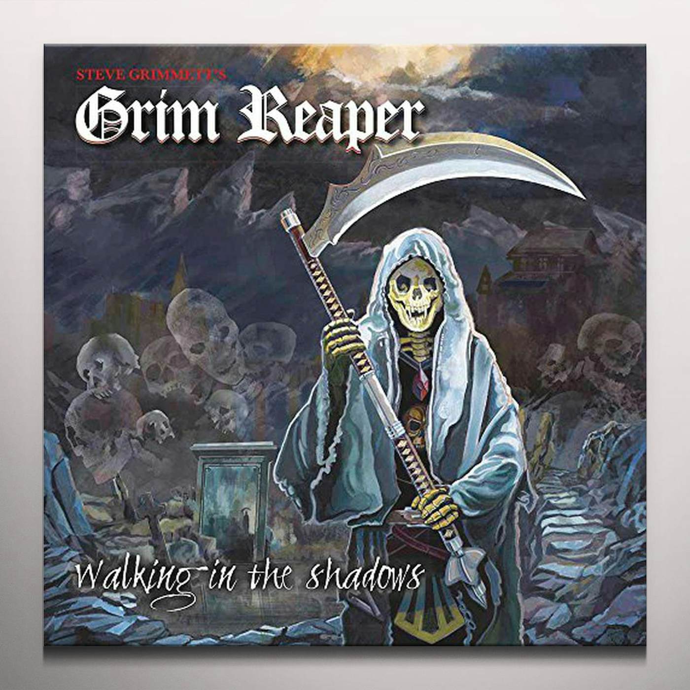 Steve Grimmett's Grim Reaper Walking in the Shadows Vinyl Record