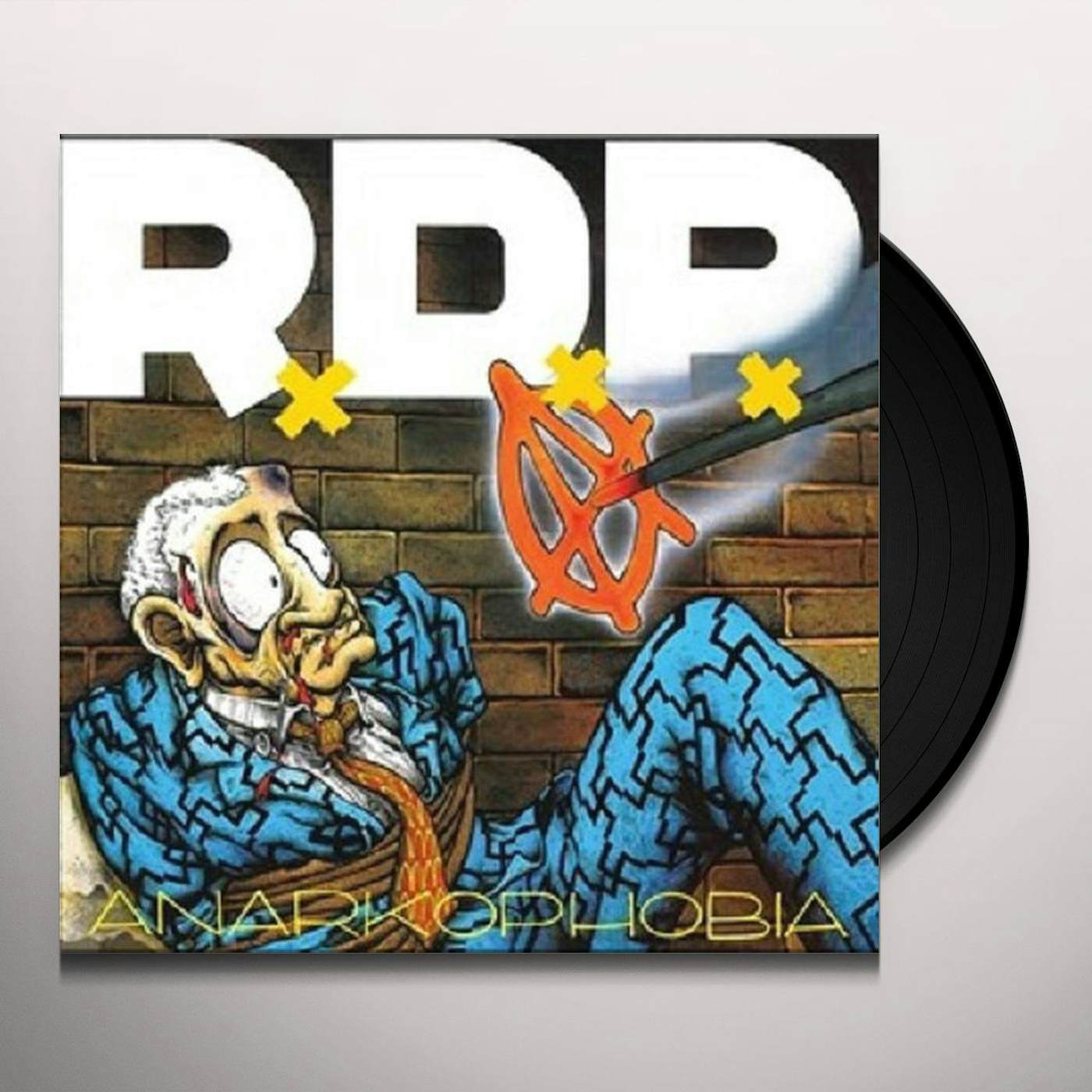 Ratos De Porão ANARKOPHOBIA Vinyl Record