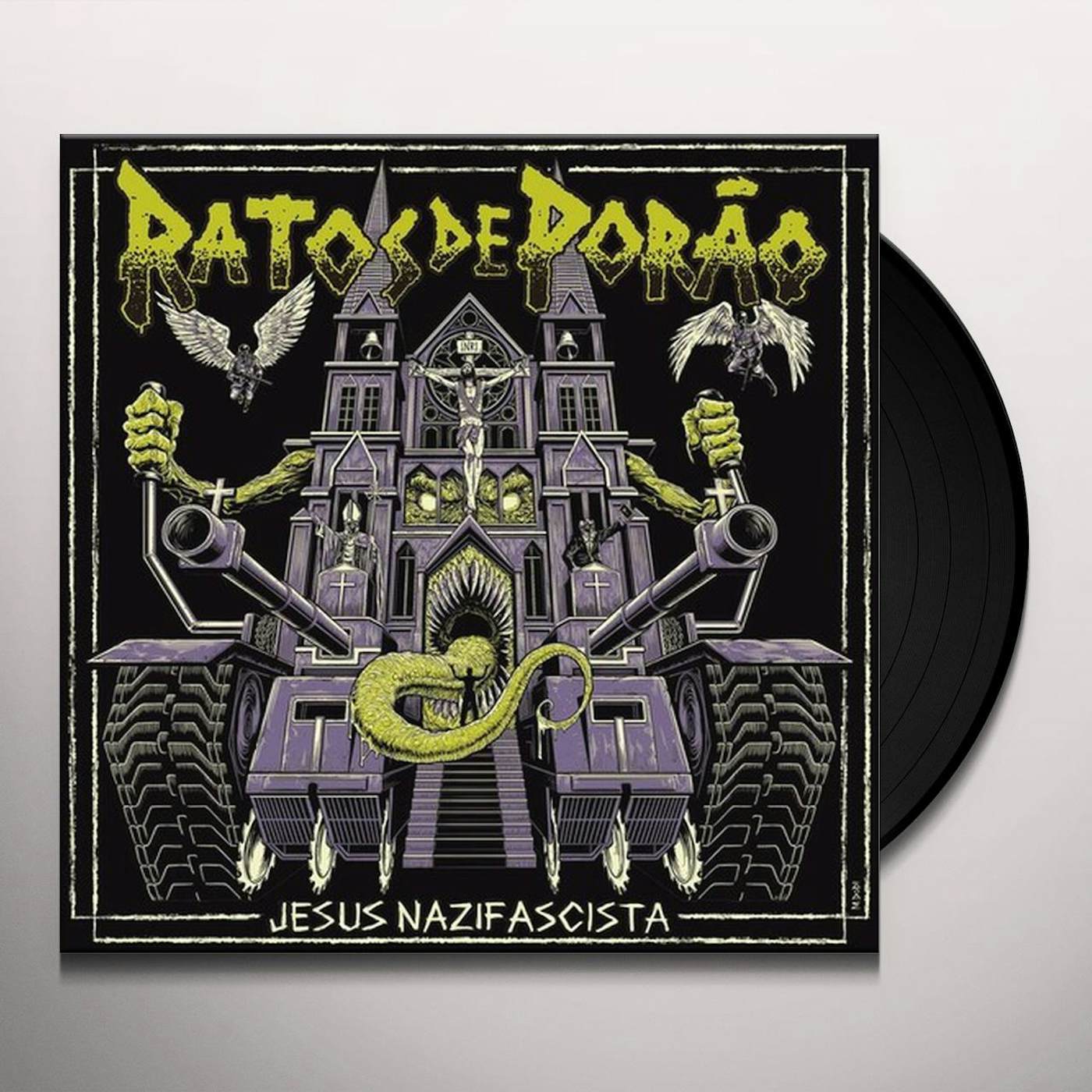 Ratos De Porão Jesus Nazifascista (7") Vinyl Record