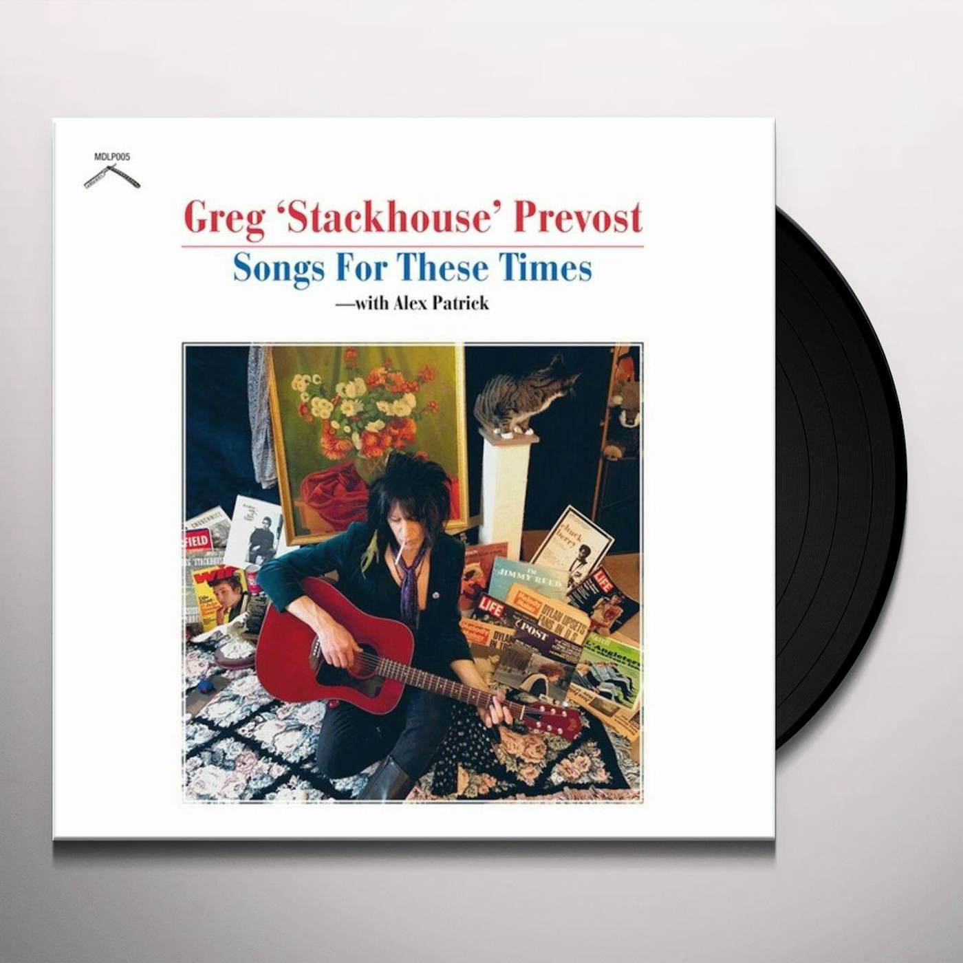 Greg 'Stackhouse' Prevost Songs for These Times Vinyl Record