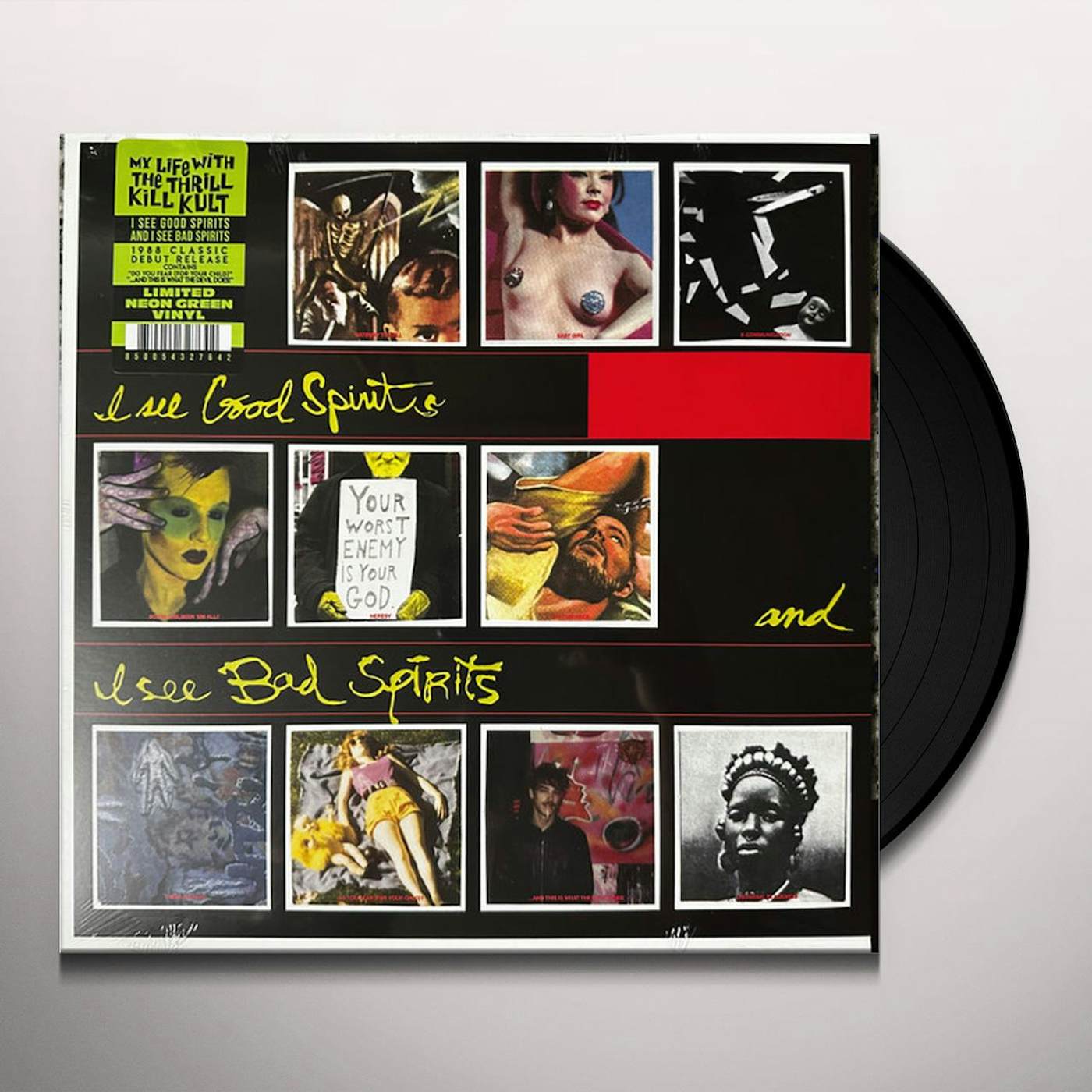 My Life With The Thrill Kill Kult I SEE GOOD SPIRITS & I SEE BAD SPIRITS Vinyl Record