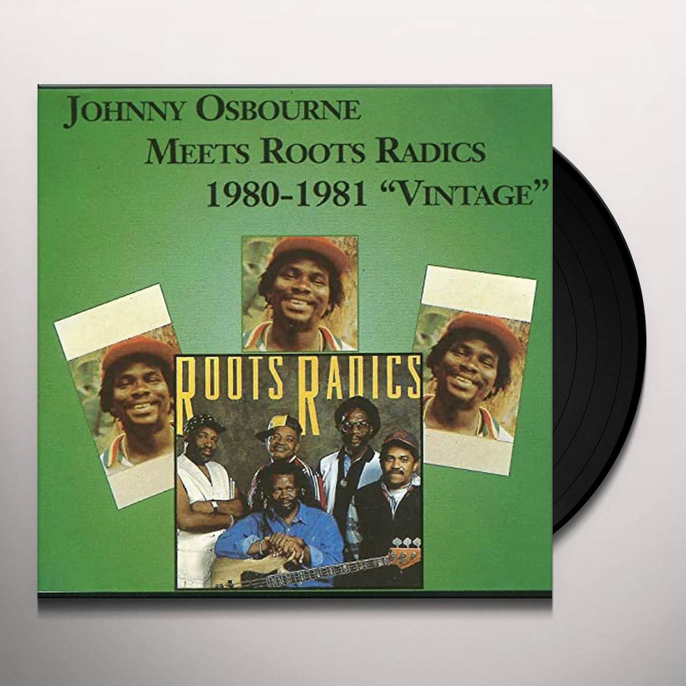 Johnny Osbourne MEETS ROOTS RADICS 1980-1981 VINTAGE Vinyl Record