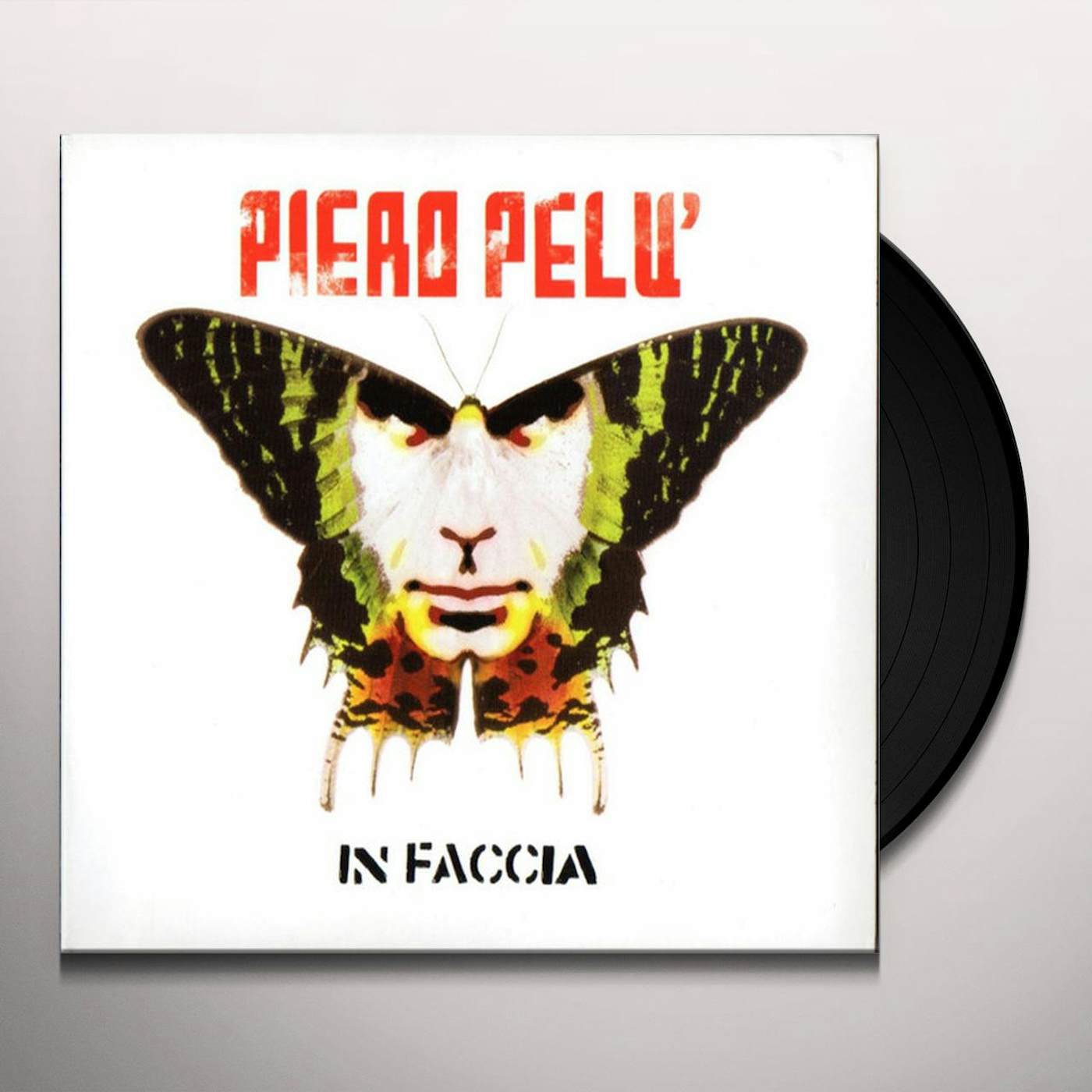 Piero Pelù In Faccia Vinyl Record