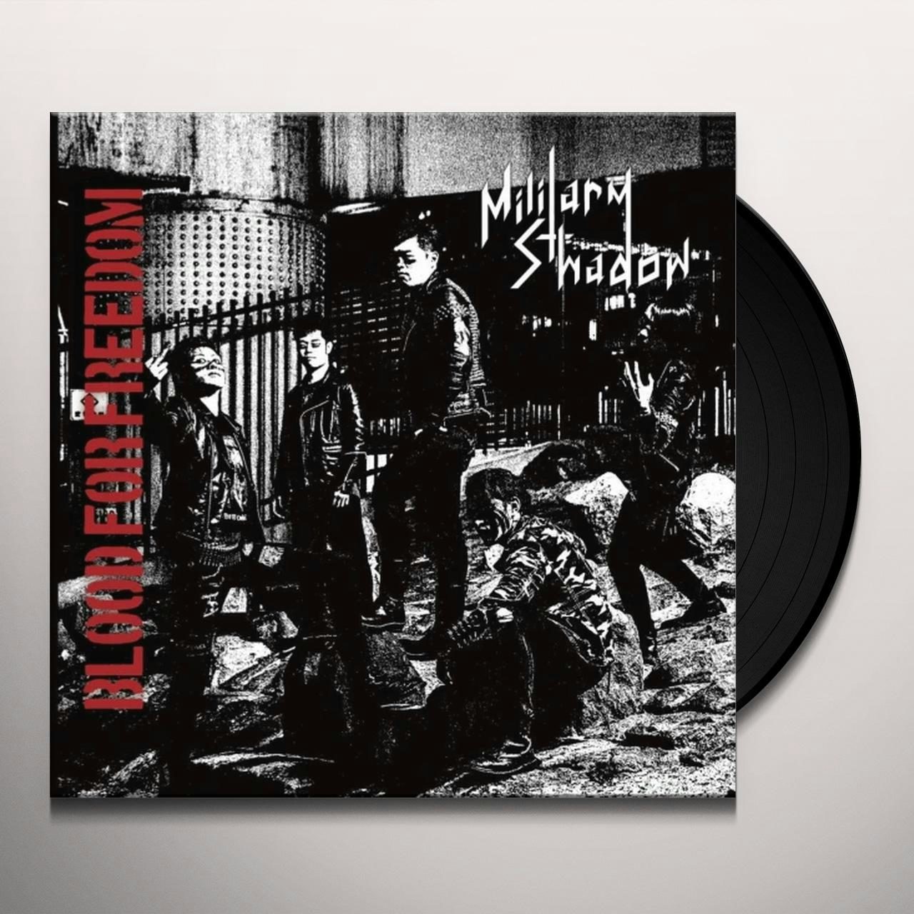 Military Shadow Blood For Freedom Vinyl Record