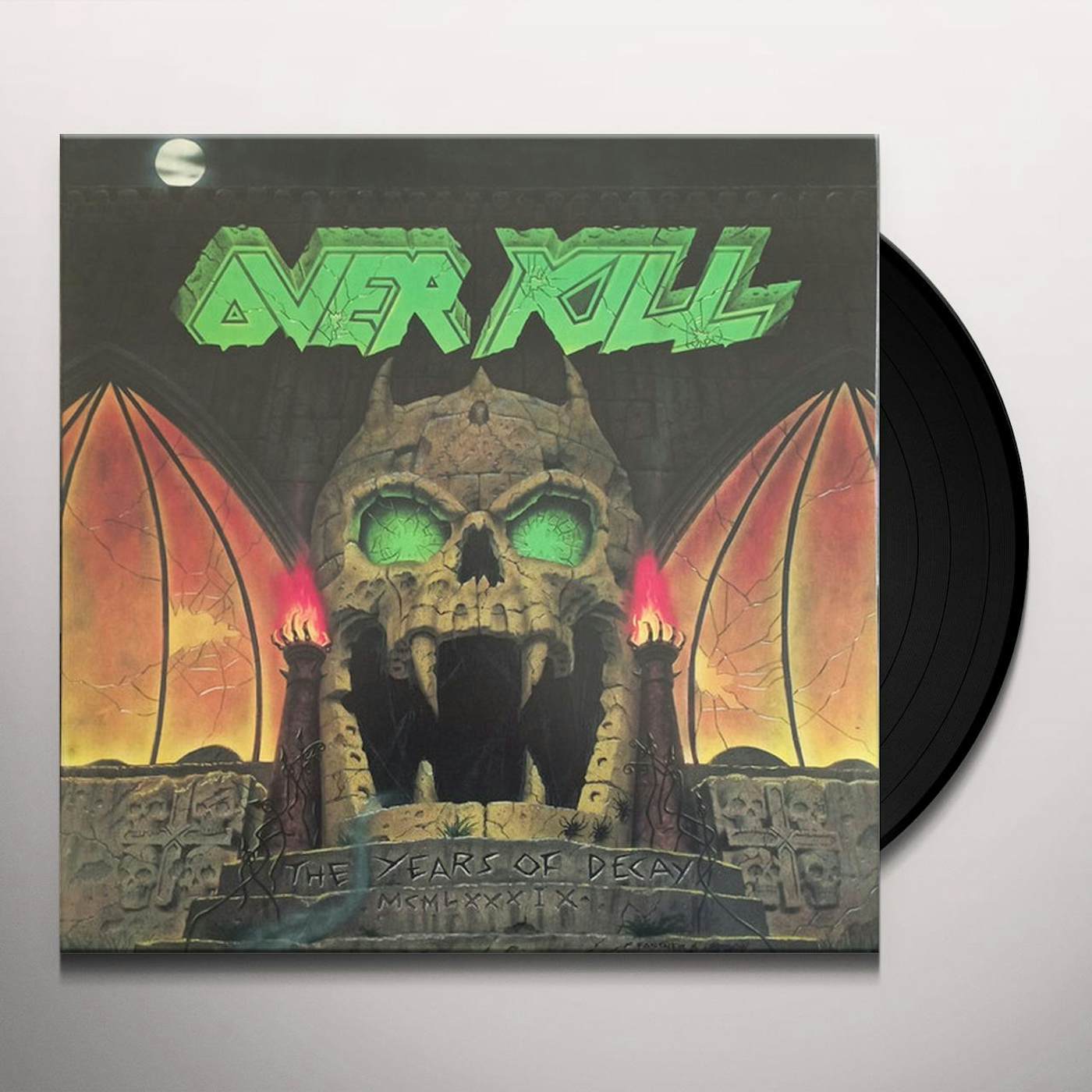 Overkill YEARS OF DECAY Vinyl Record