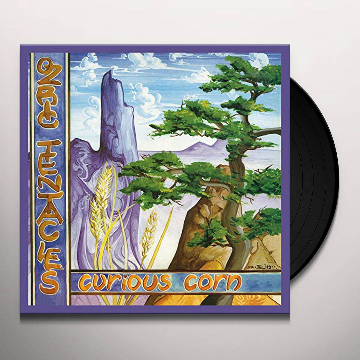 Ozric Tentacles CURIOUS CORN (2020 ED WYNNE REMASTER) (180G/PURPLE VINYL) Vinyl Record