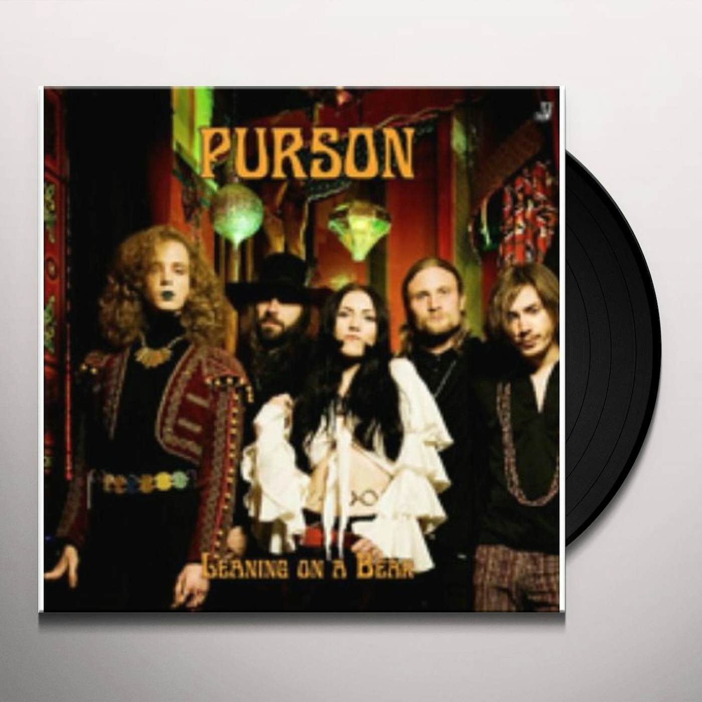Purson LEANING ON A BEAR Vinyl Record - UK Release