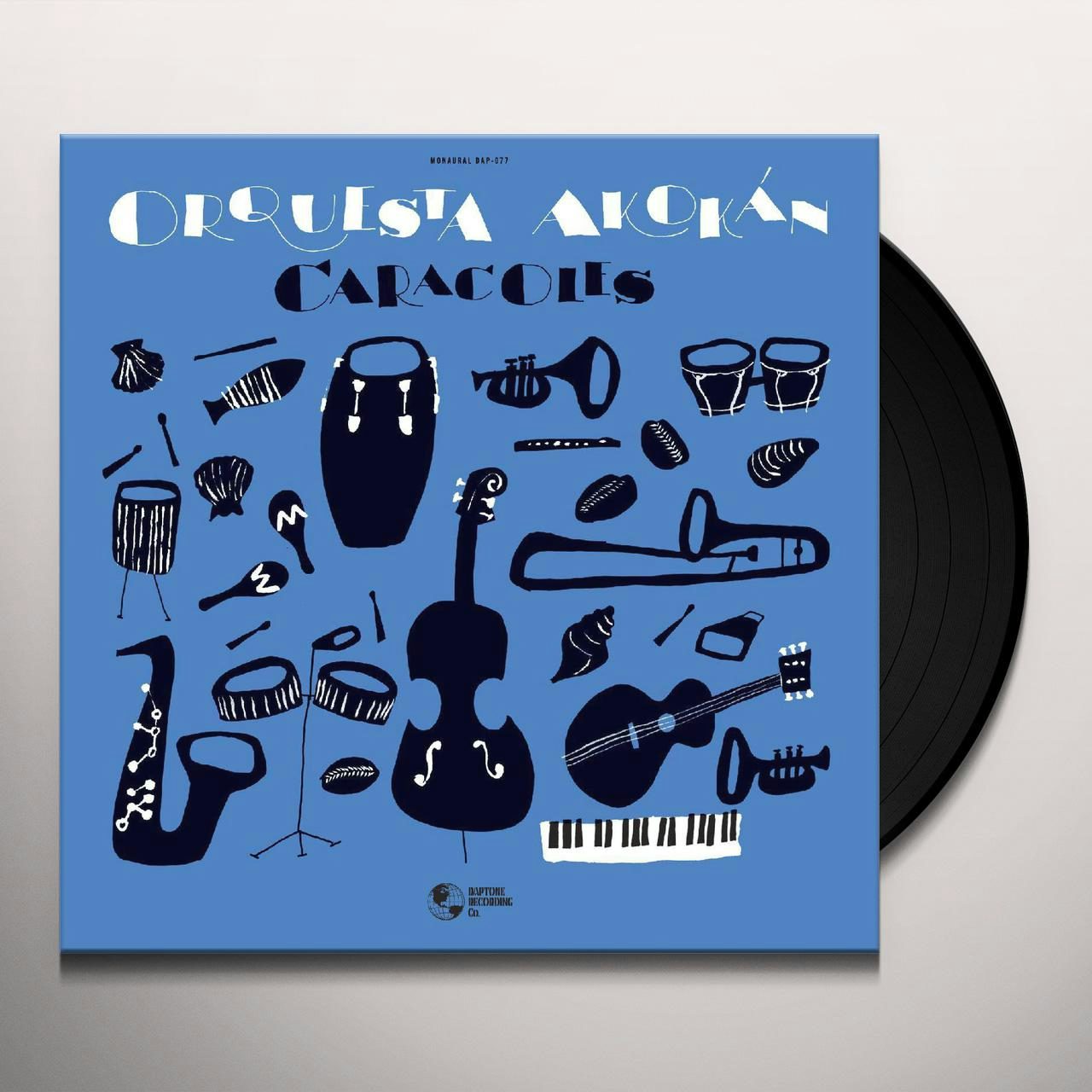Orquesta Akokán Caracoles (Digital Download Card) Vinyl Record 
