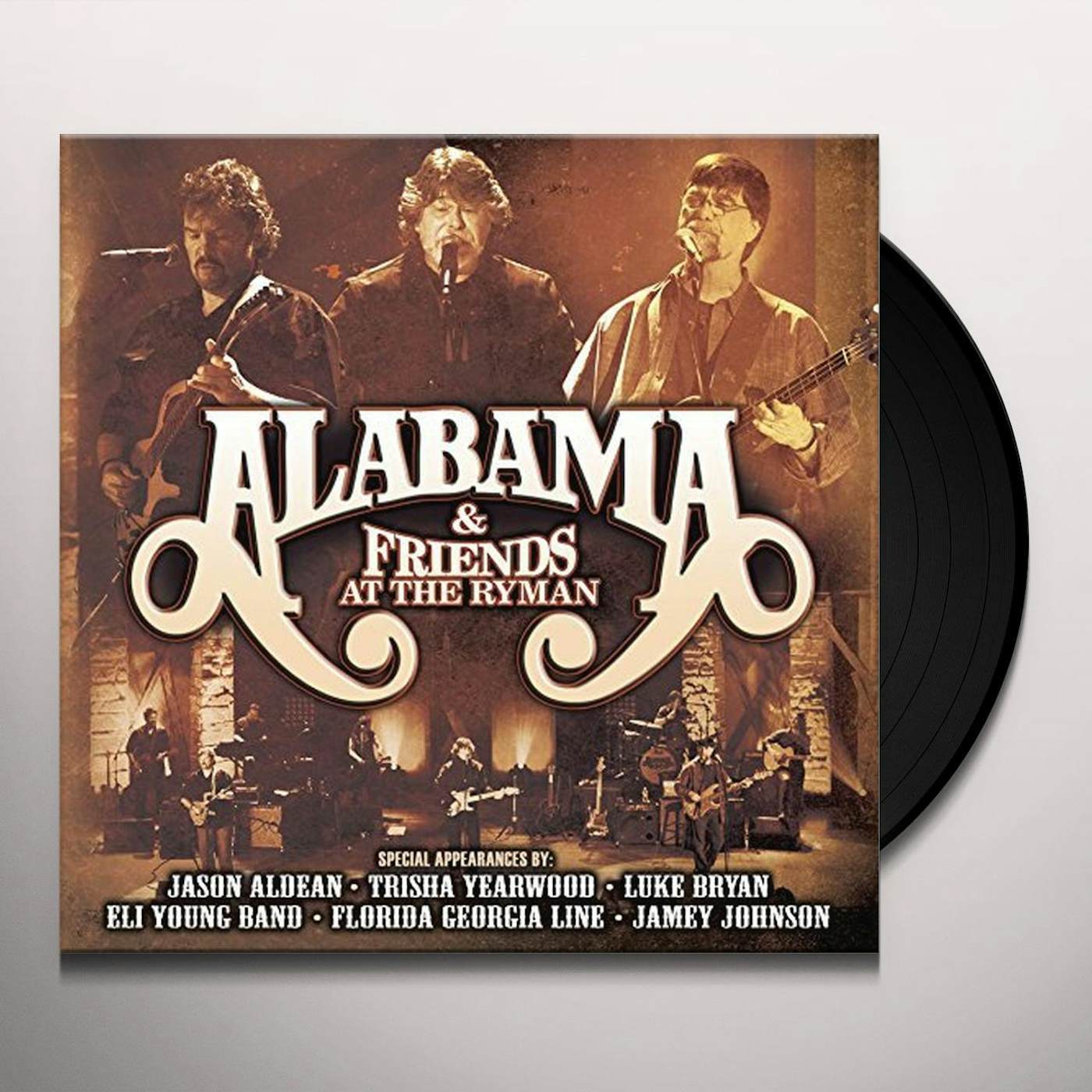 Alabama & friends AT THE RYMAN LIMITED EDITION Vinyl Record