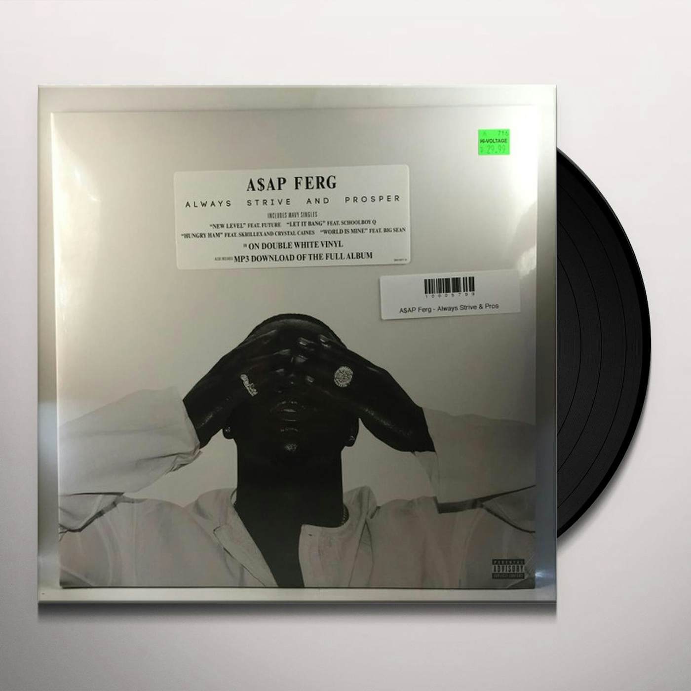 A$AP Ferg ALWAYS STRIVE AND PROSPER Vinyl Record