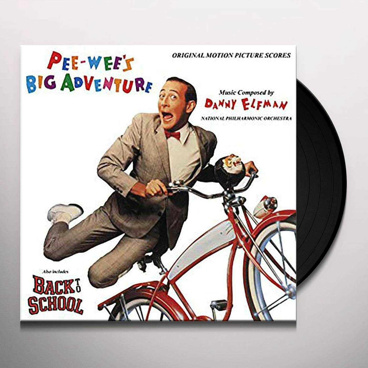 Danny Elfman PEE-WEE'S BIG ADVENTURE (SCORE) / Original Soundtrack Vinyl Record