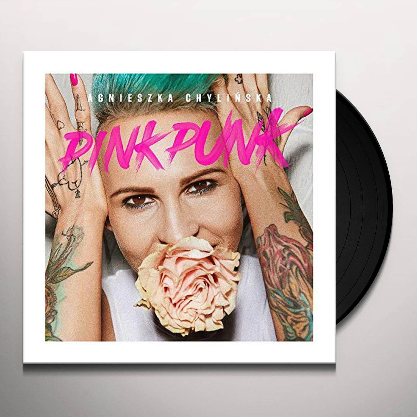 Agnieszka Chylińska Pink Punk Vinyl Record