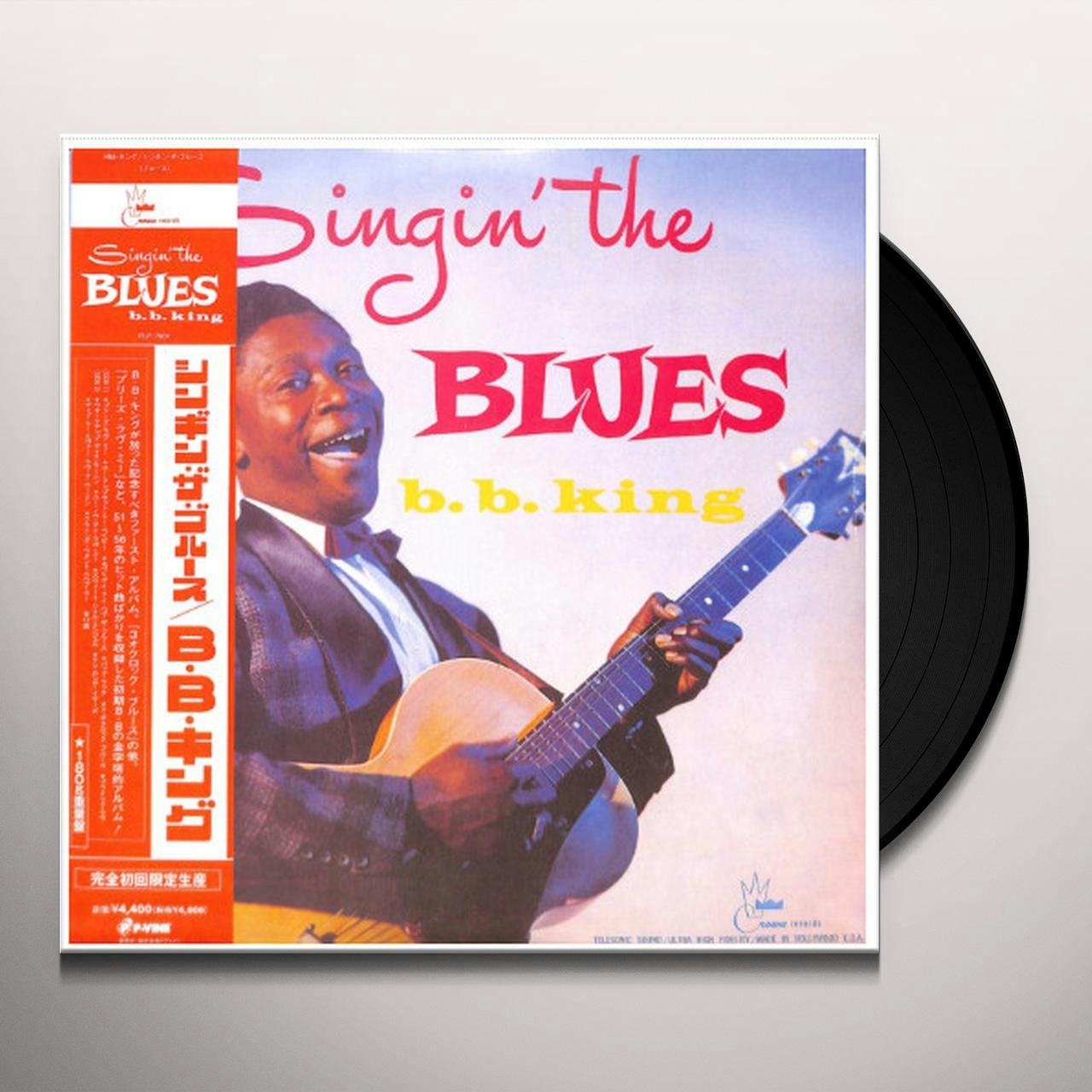 B.B. King SINGIN' THE BLUES (180G) Vinyl Record