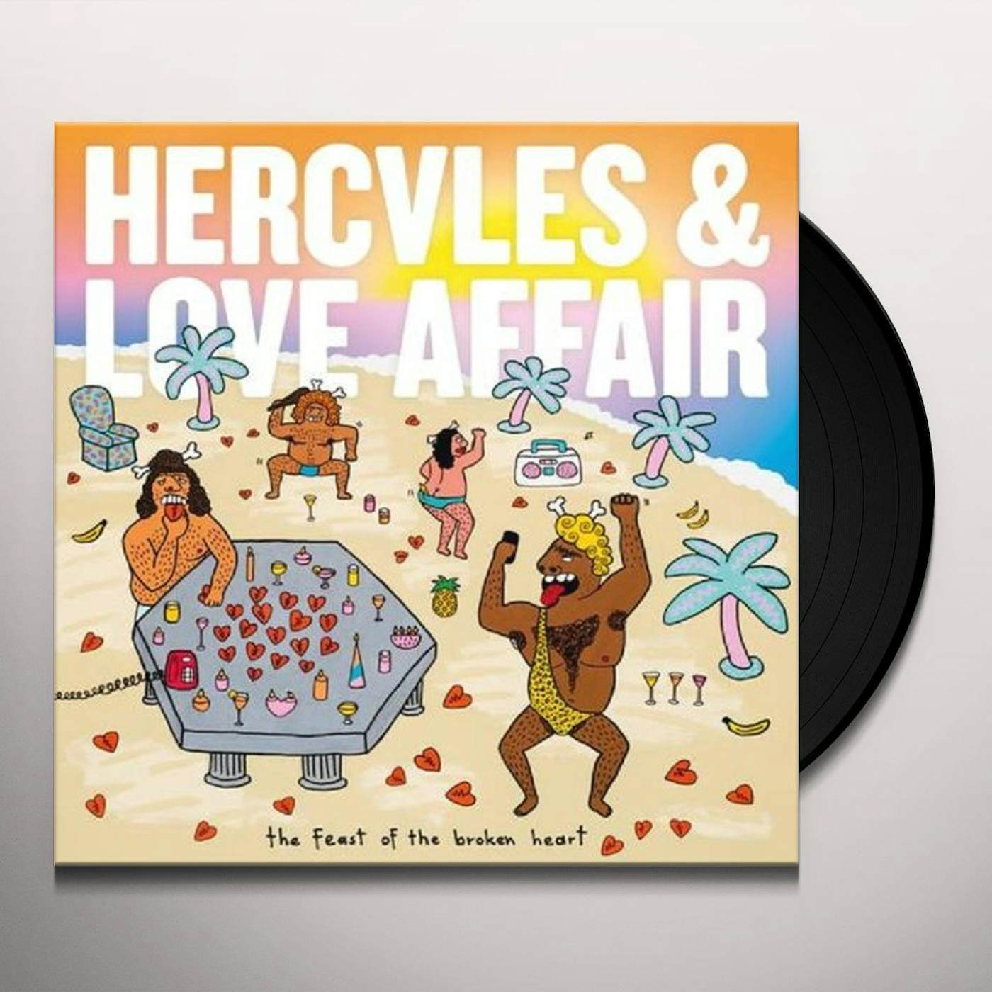 Hercules & Love Affair FEAST OF THE BROKEN HEART Vinyl Record