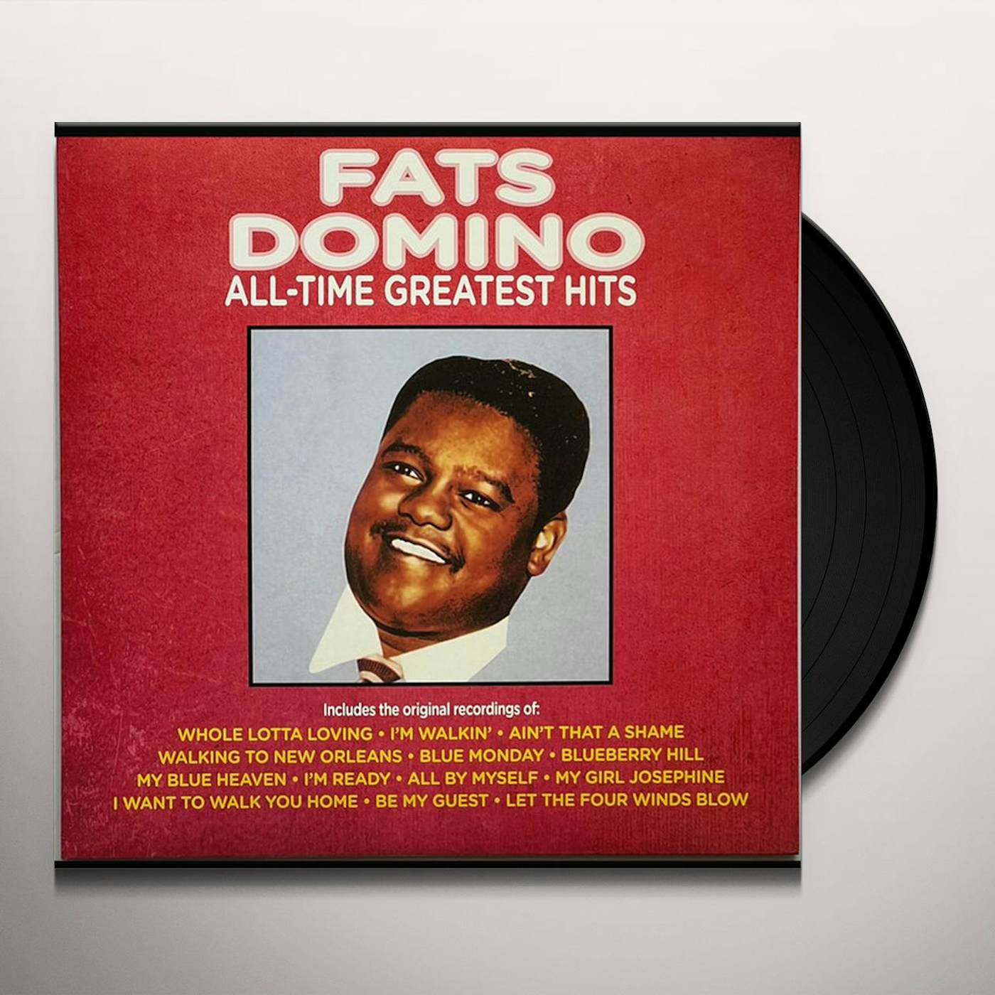 Fats Domino All-time Greatest Hits Vinyl Record