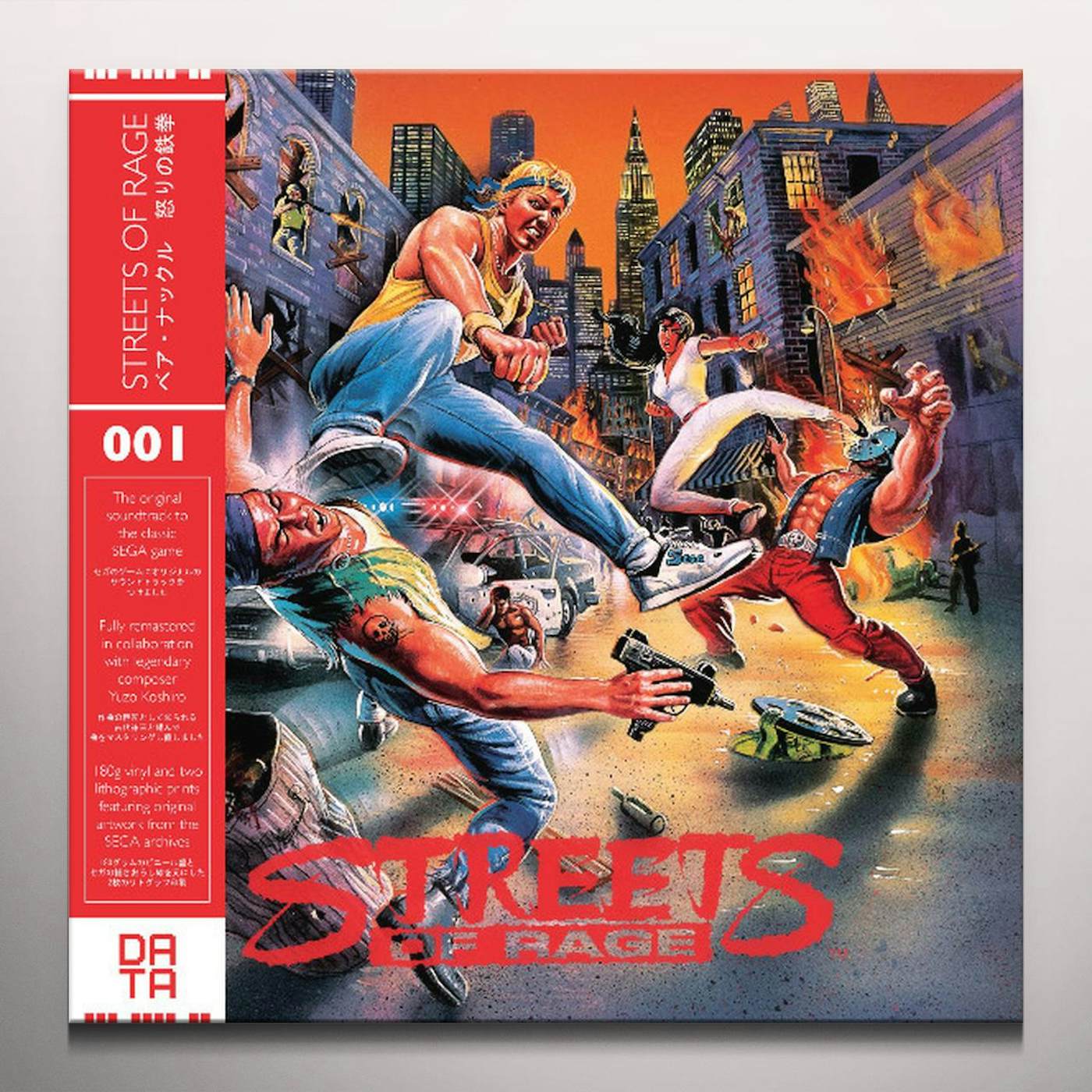 Yuzo Koshiro STREET OF RAGE / O.S.T. Vinyl Record