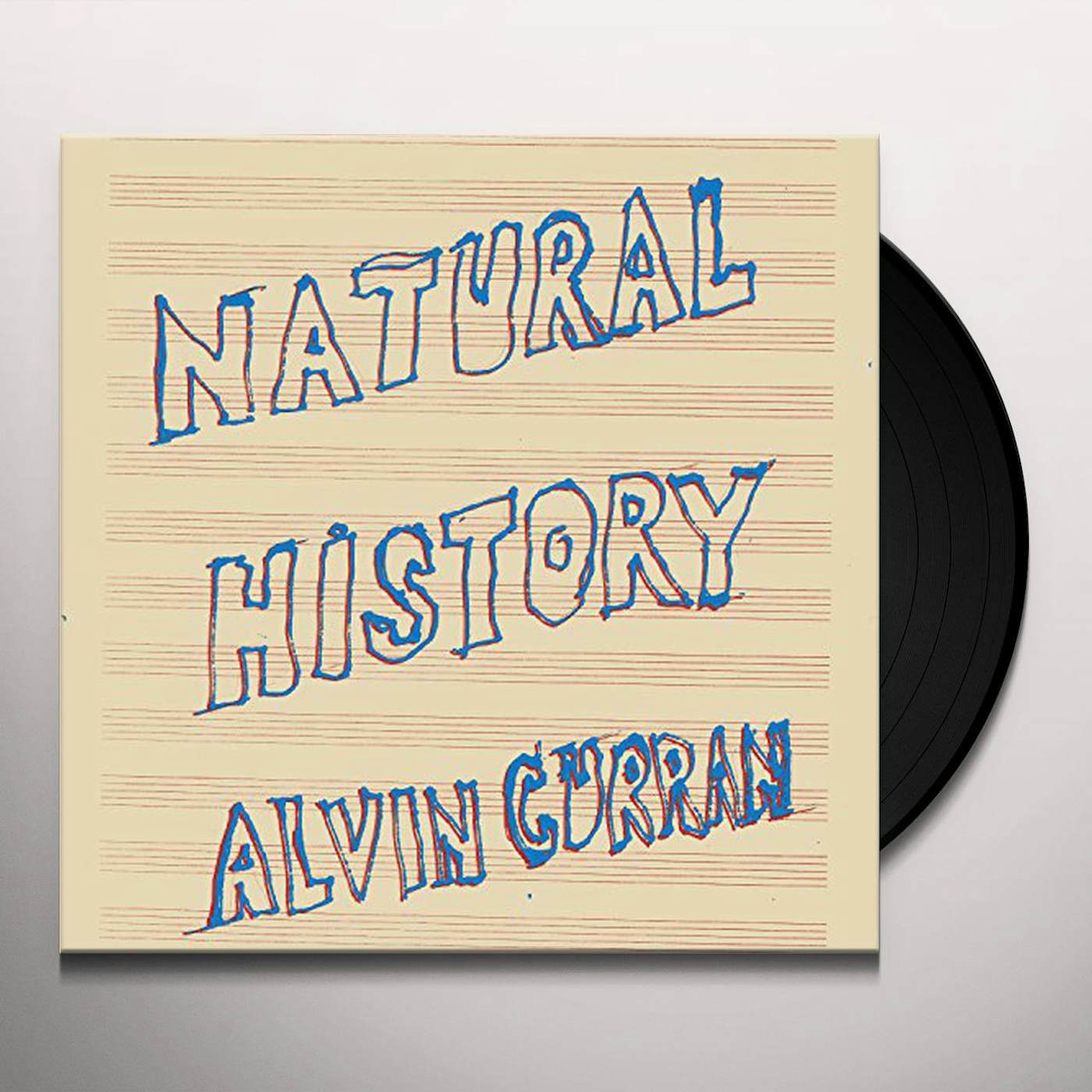 Alvin Curran Natural History Vinyl Record