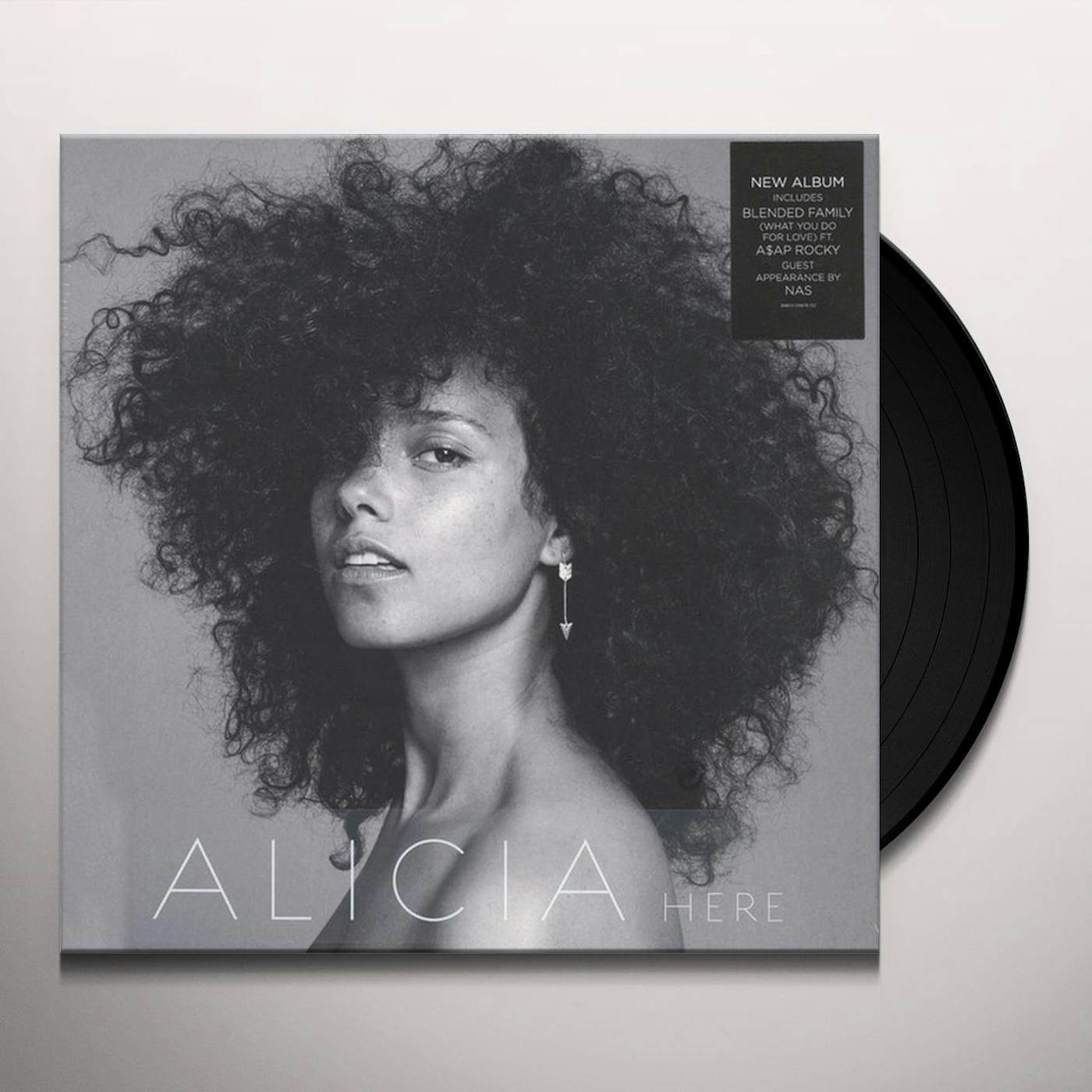 Alicia Keys HERE (PA) (150G/DLCARD/GATEFOLD/24 X 24 POSTER) Vinyl Record