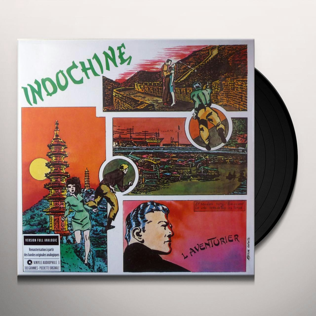 Indochine L aventurier Vinyl Record