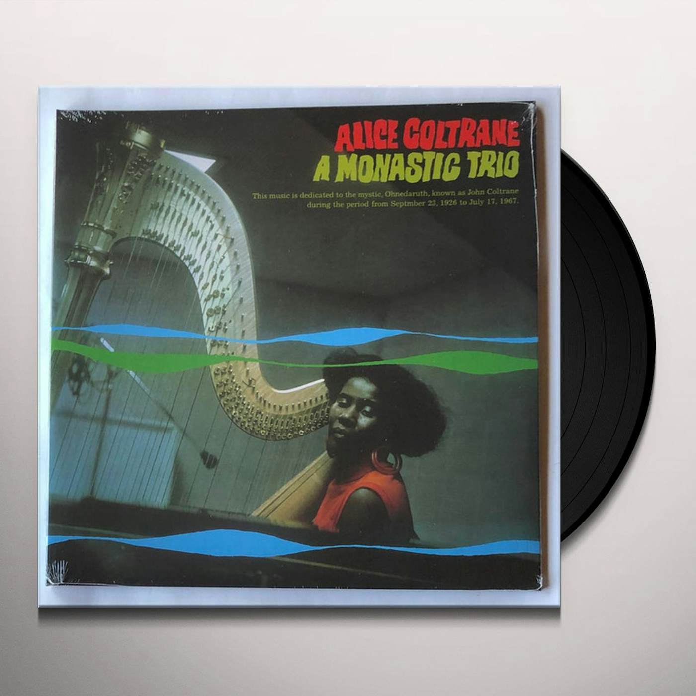 Alice Coltrane MONASTIC TRIO Vinyl Record