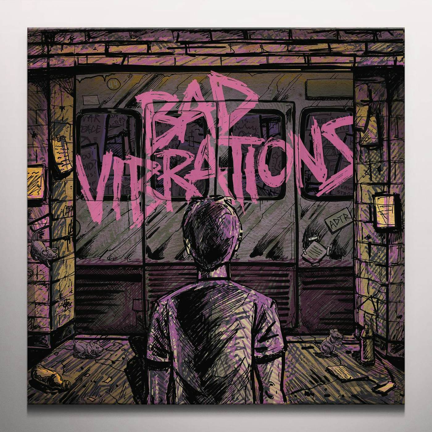 A Day To Remember Bad Vibrations Vinyl Record