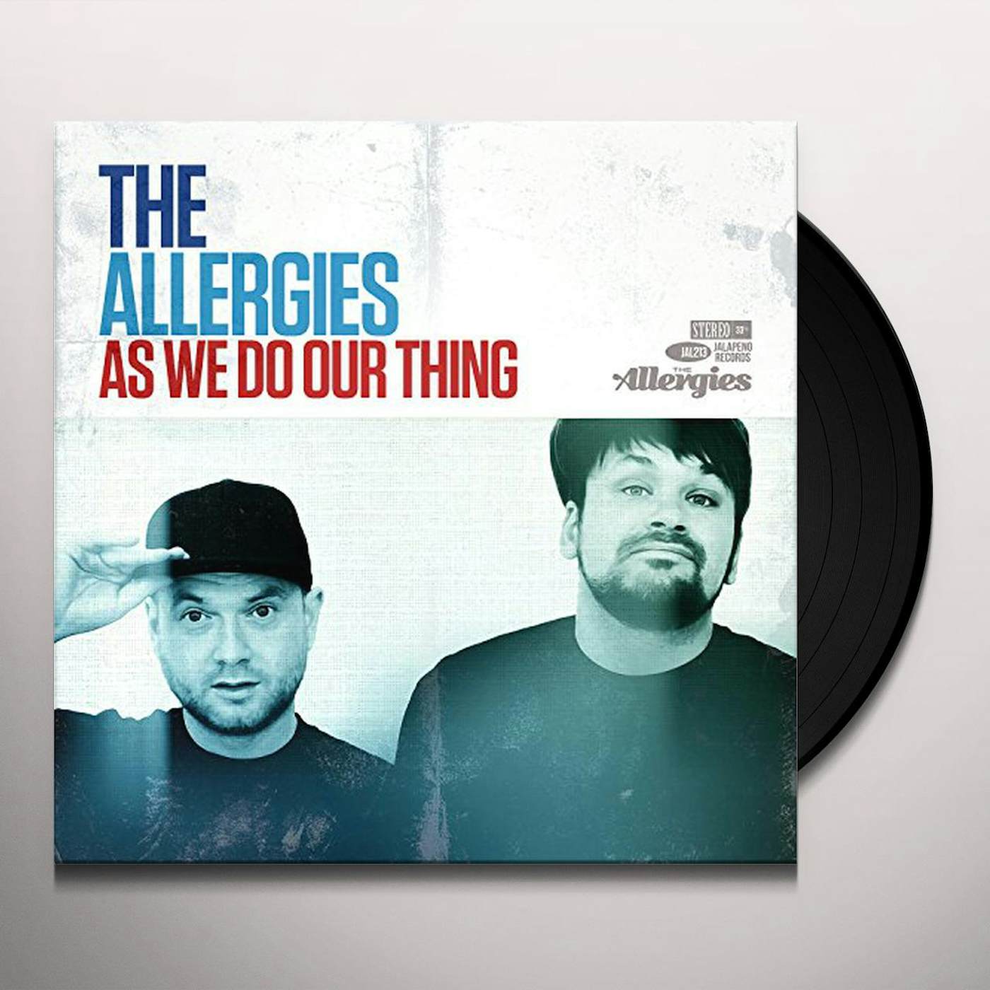 The Allergies AS WE DO OUR THING Vinyl Record