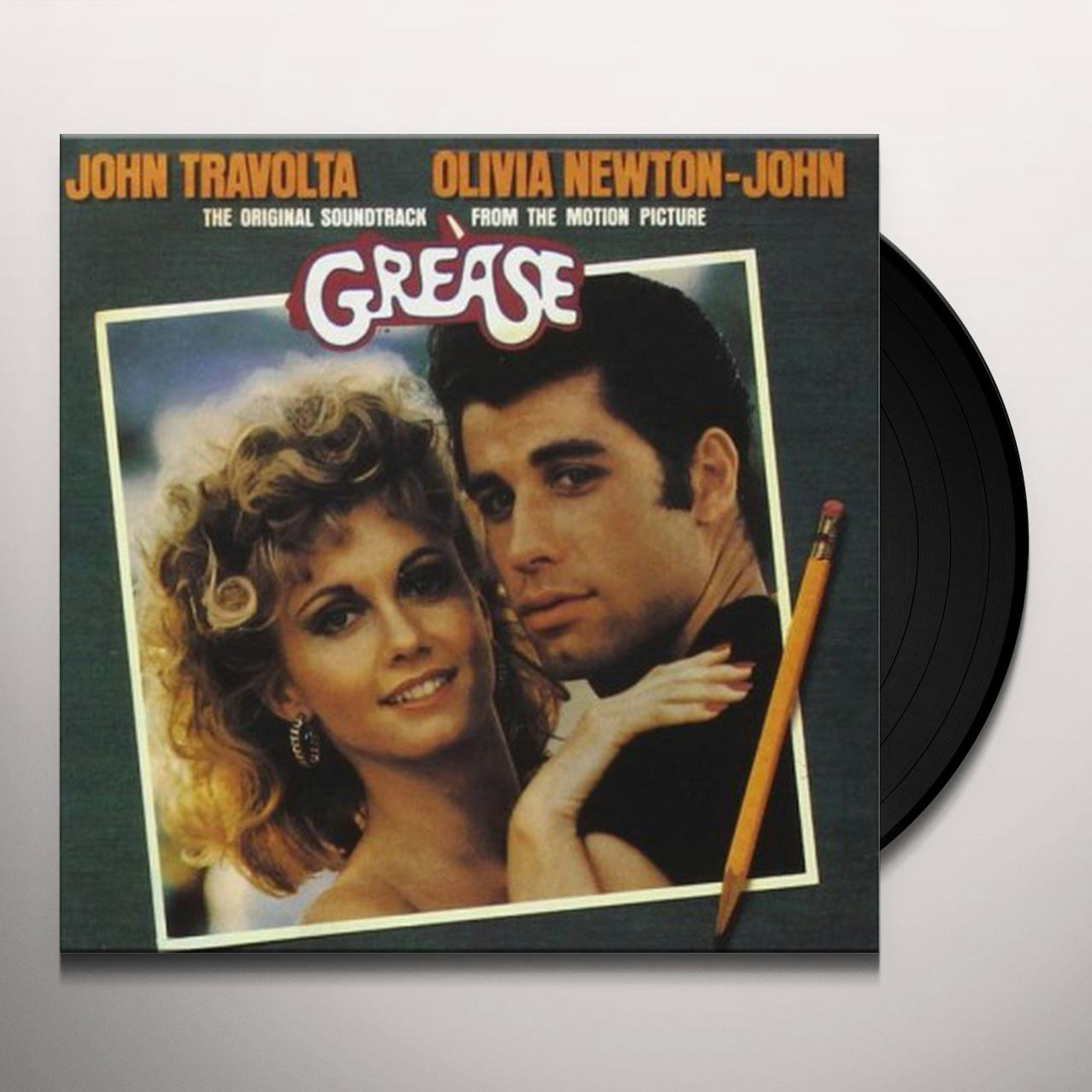 Satire tildele godt Grease Original Soundtrack Vinyl Record