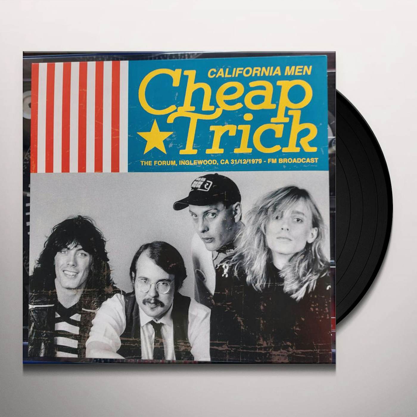 Cheap Trick CALIFORNIA MEN (COLOR VINYL) Vinyl Record