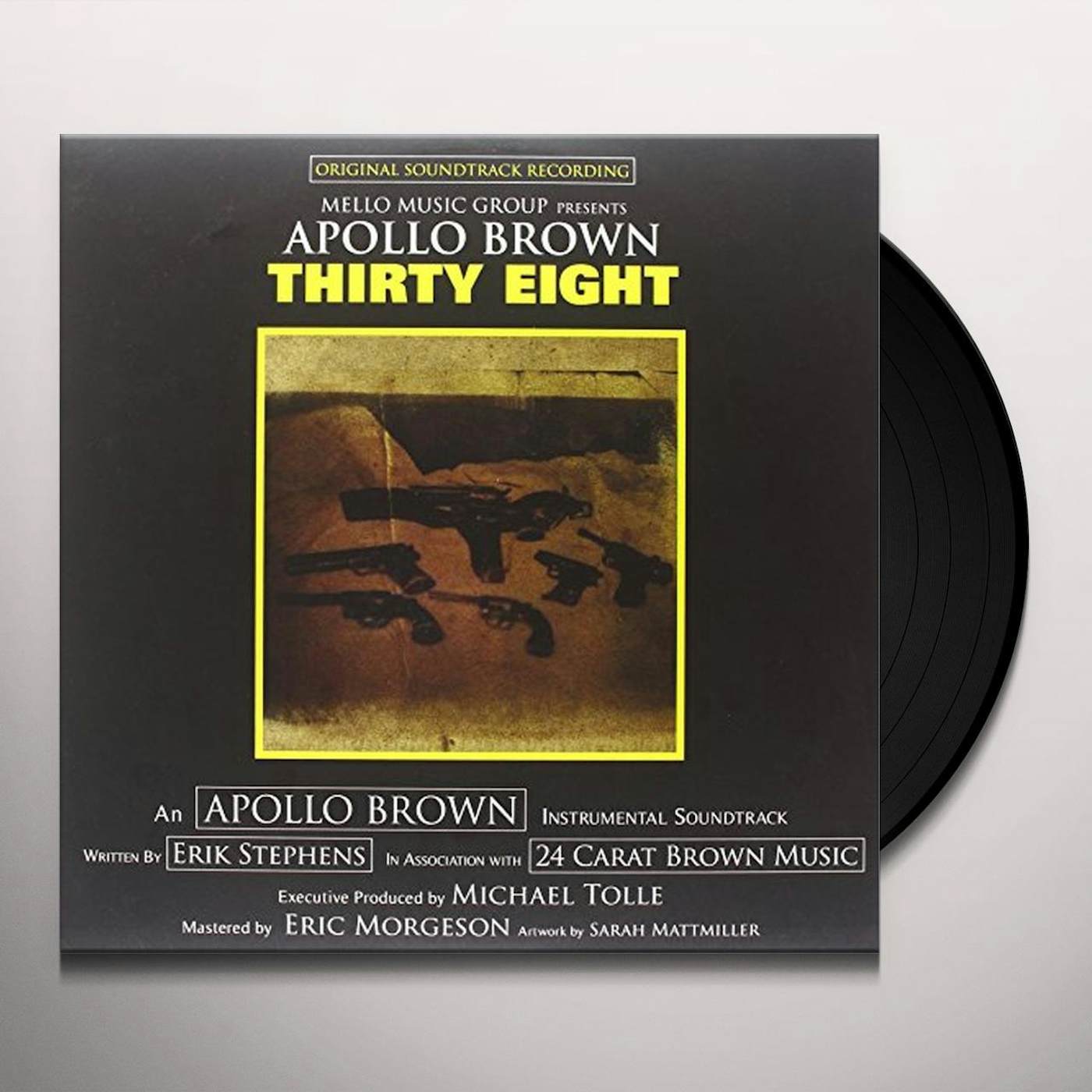 Apollo Brown Thirty Eight Vinyl Record